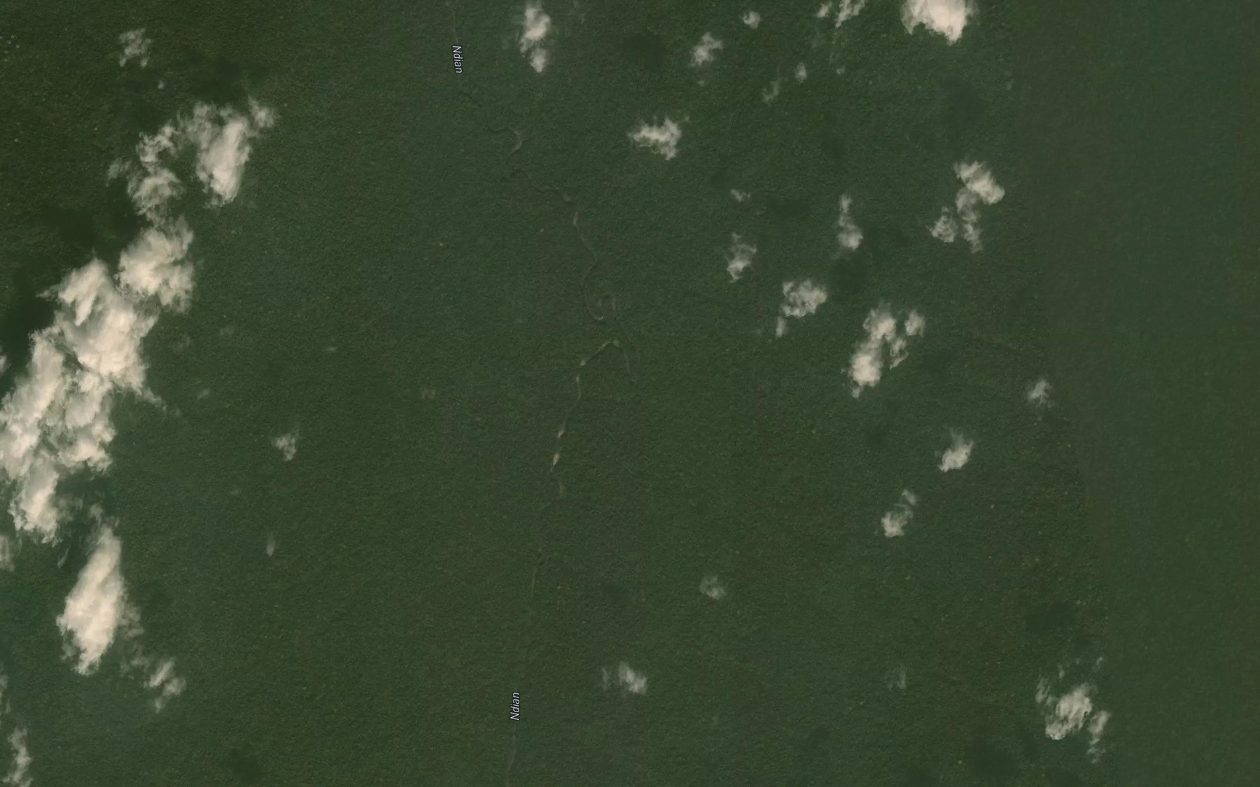 Satellite map of the Obaro