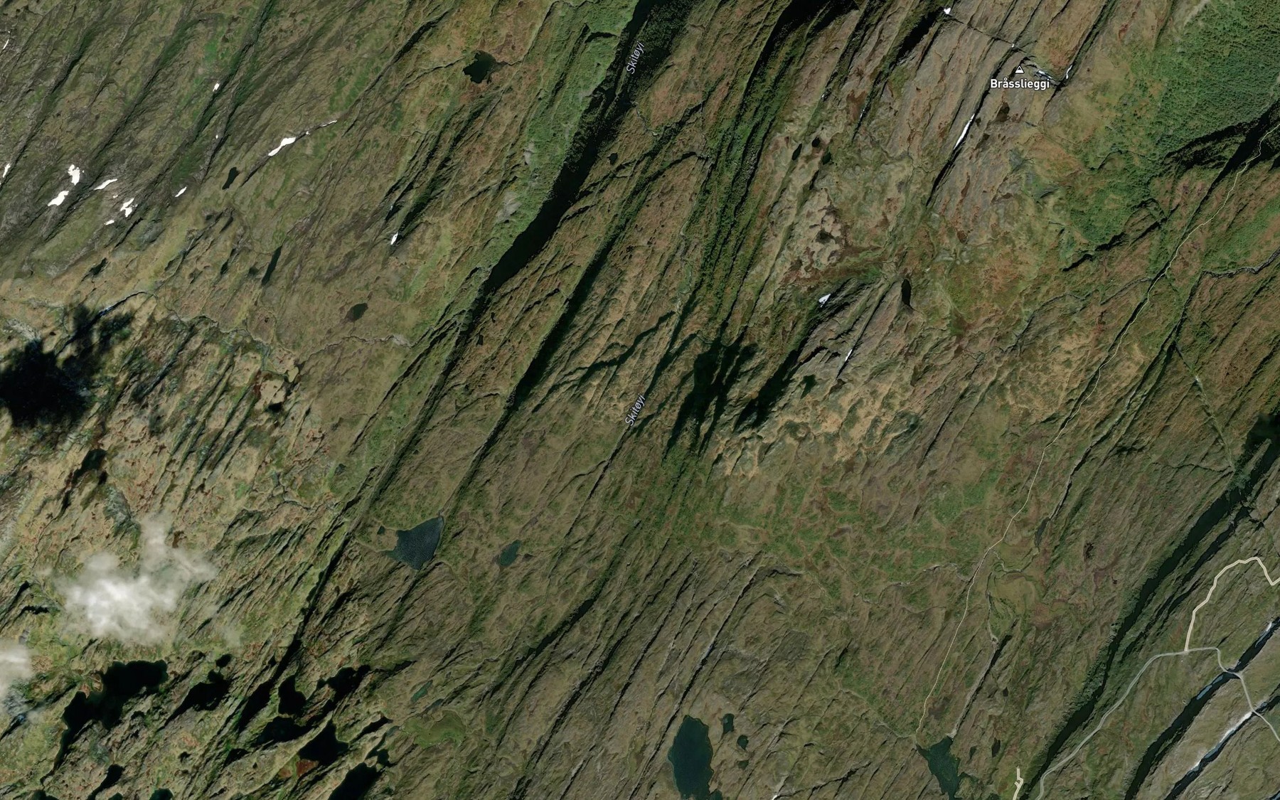 Satellite map of the Skitoyi