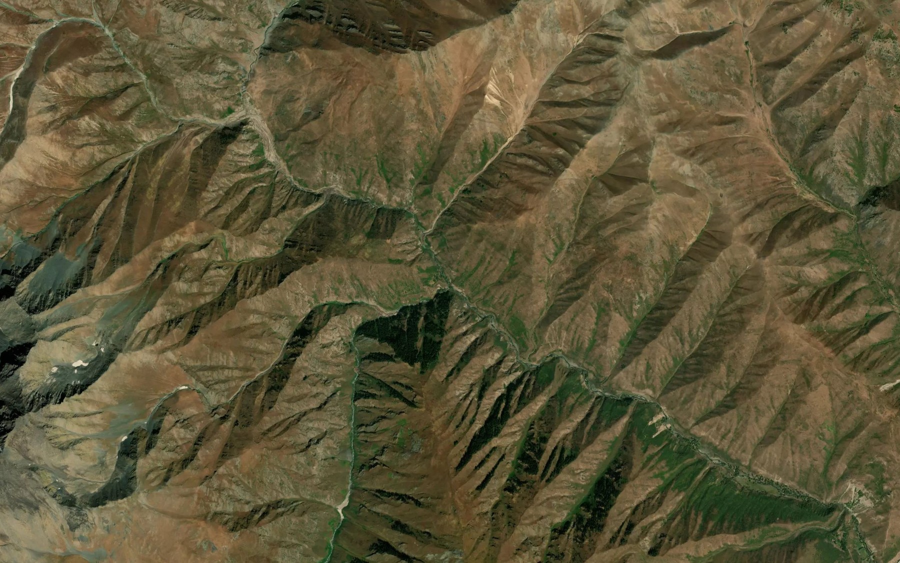 Satellite map of the Kentor Pervyy