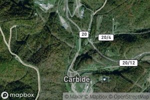 Satellite map of the Upper Run