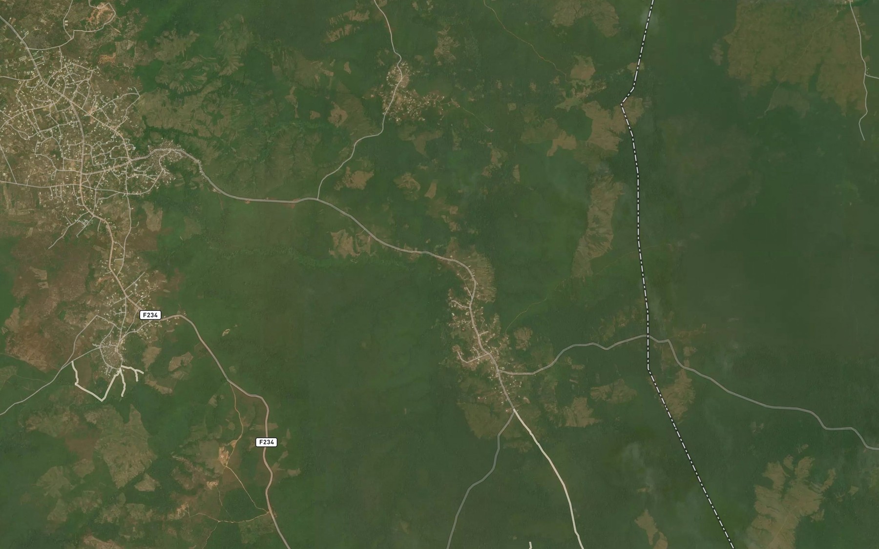 Satellite map of the Di Uduma