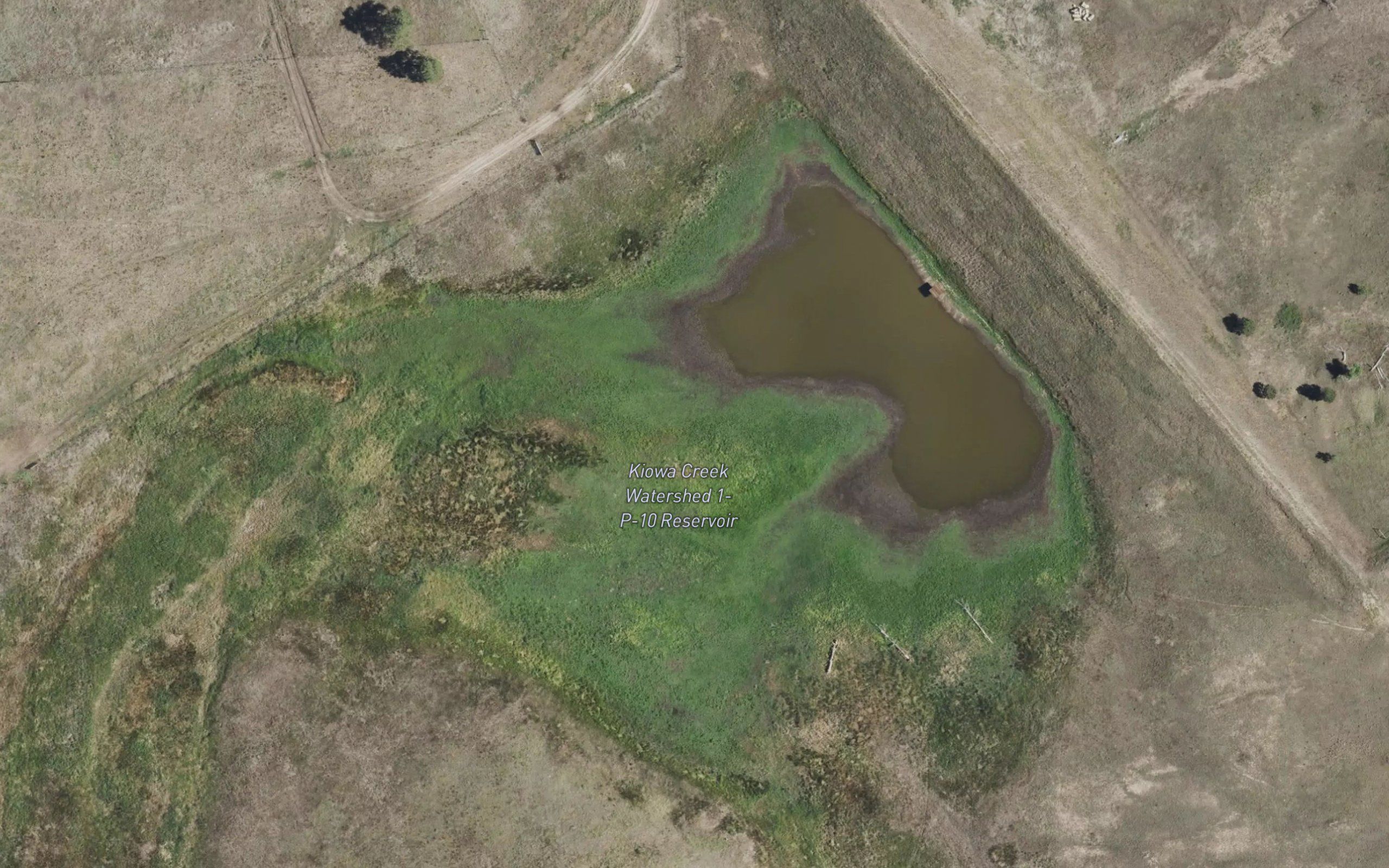 Kiowa Creek Watershed 1-P-10 Reservoir
