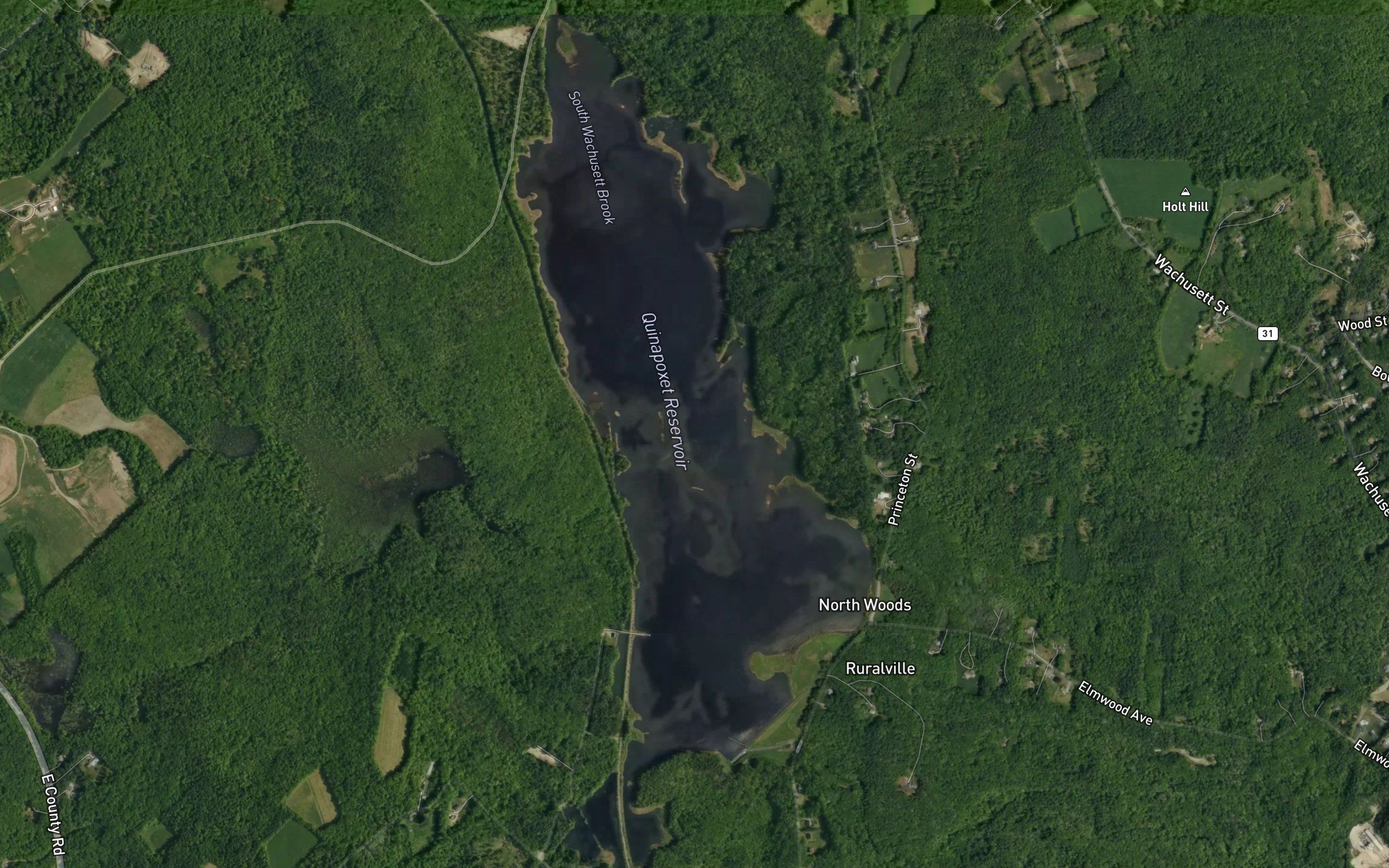 Quinapoxet Reservoir
