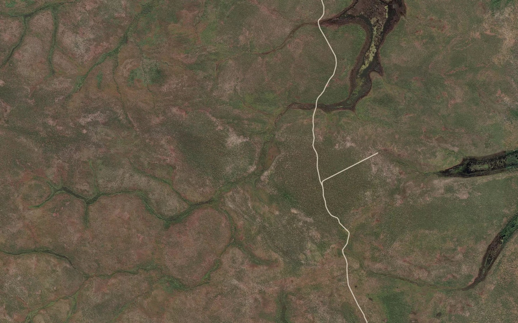 Satellite map of the Barote Spring