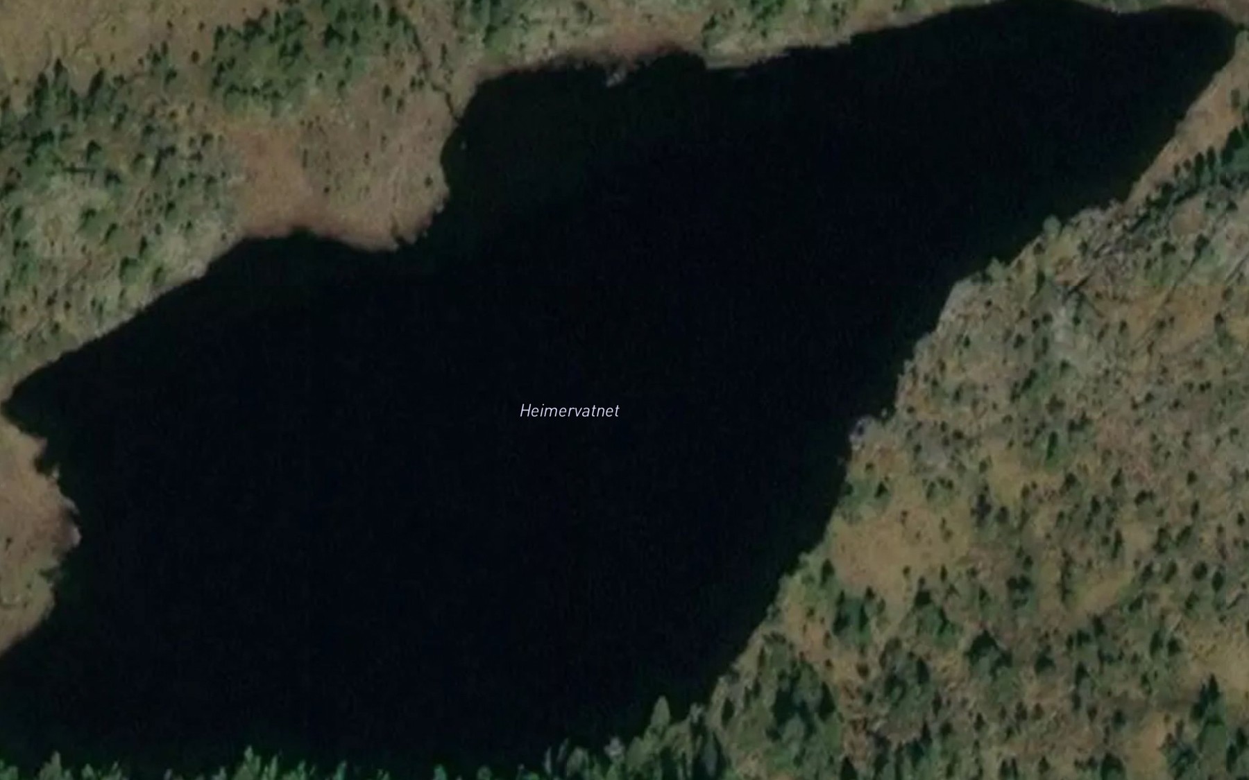 Satellite map of the Heimevatnet