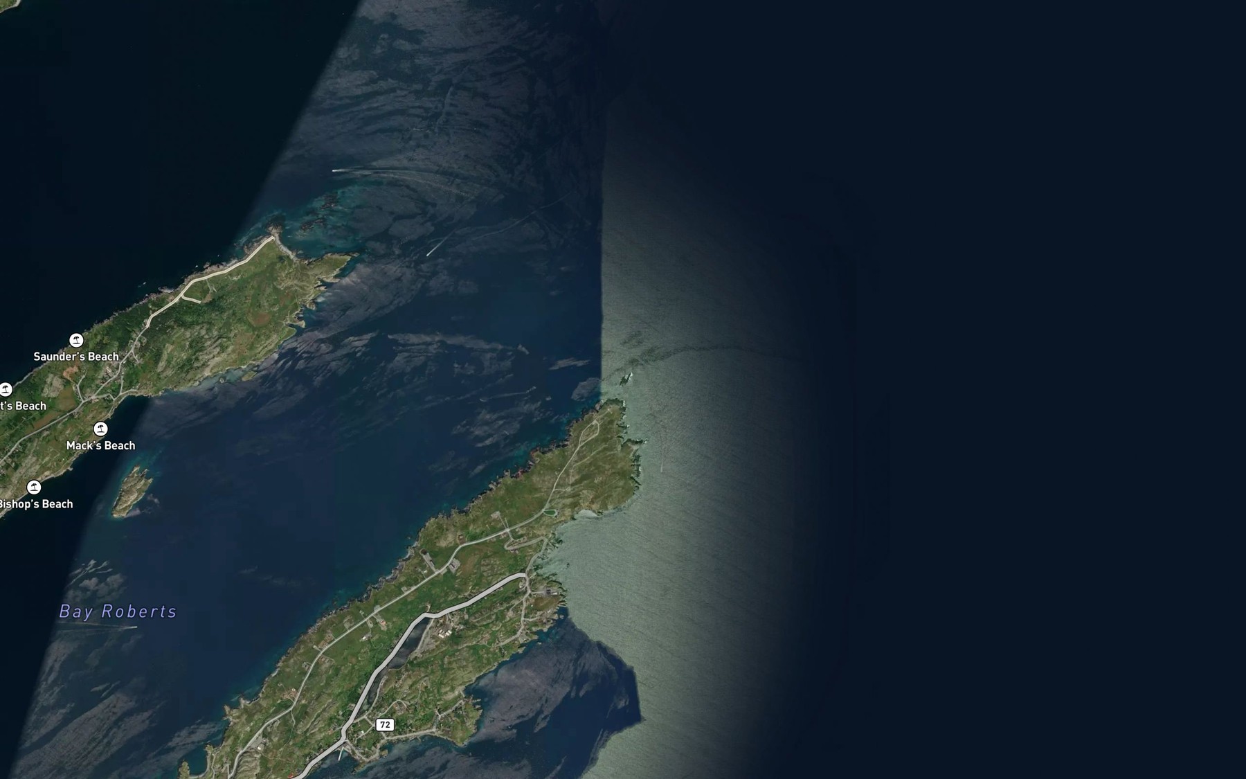 Satellite map of the Dully Fare