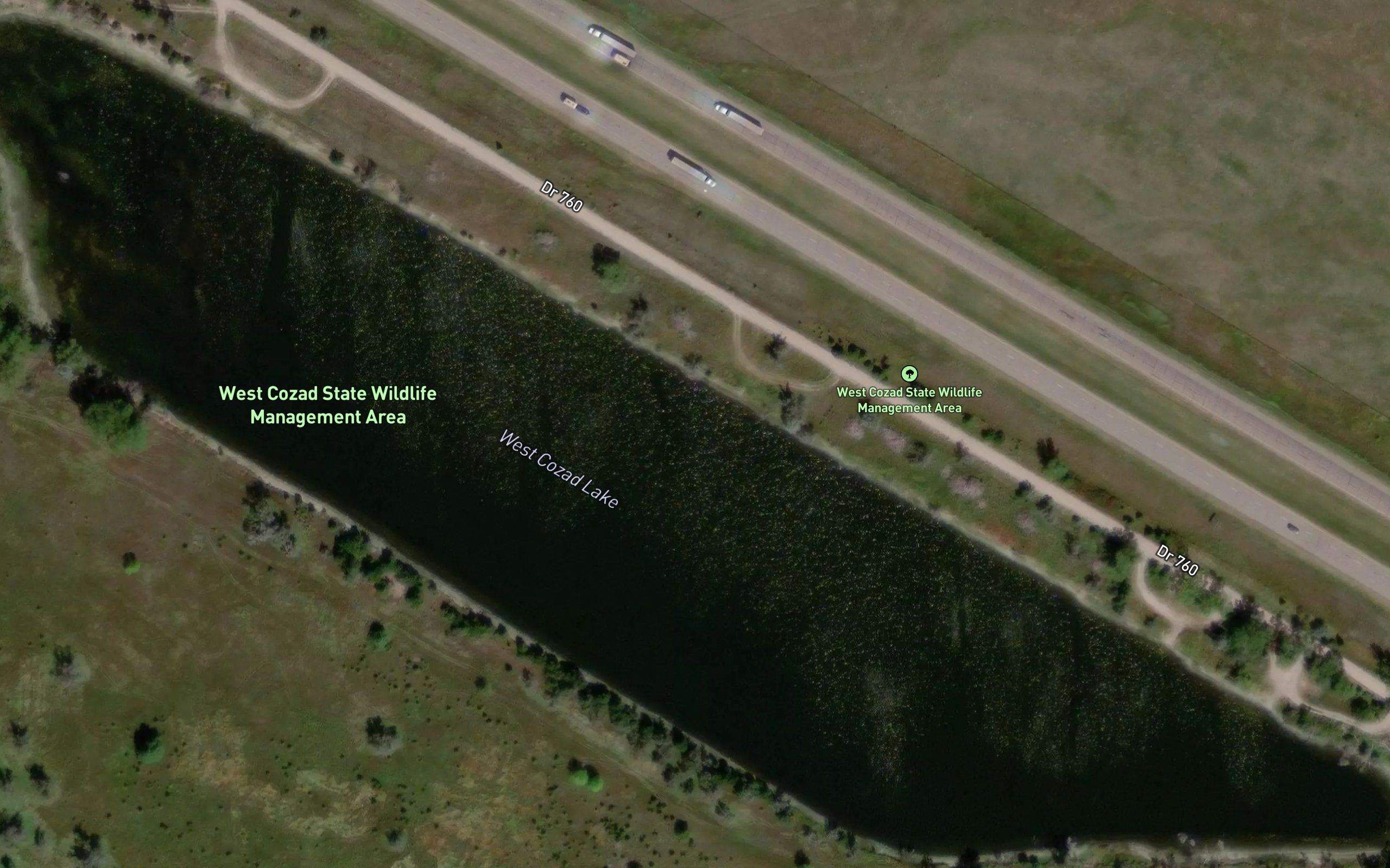 West Cozad Lake