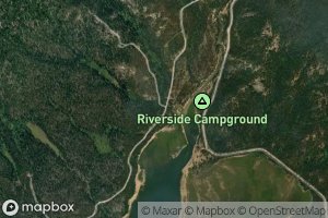 Satellite map of the Basin Creek