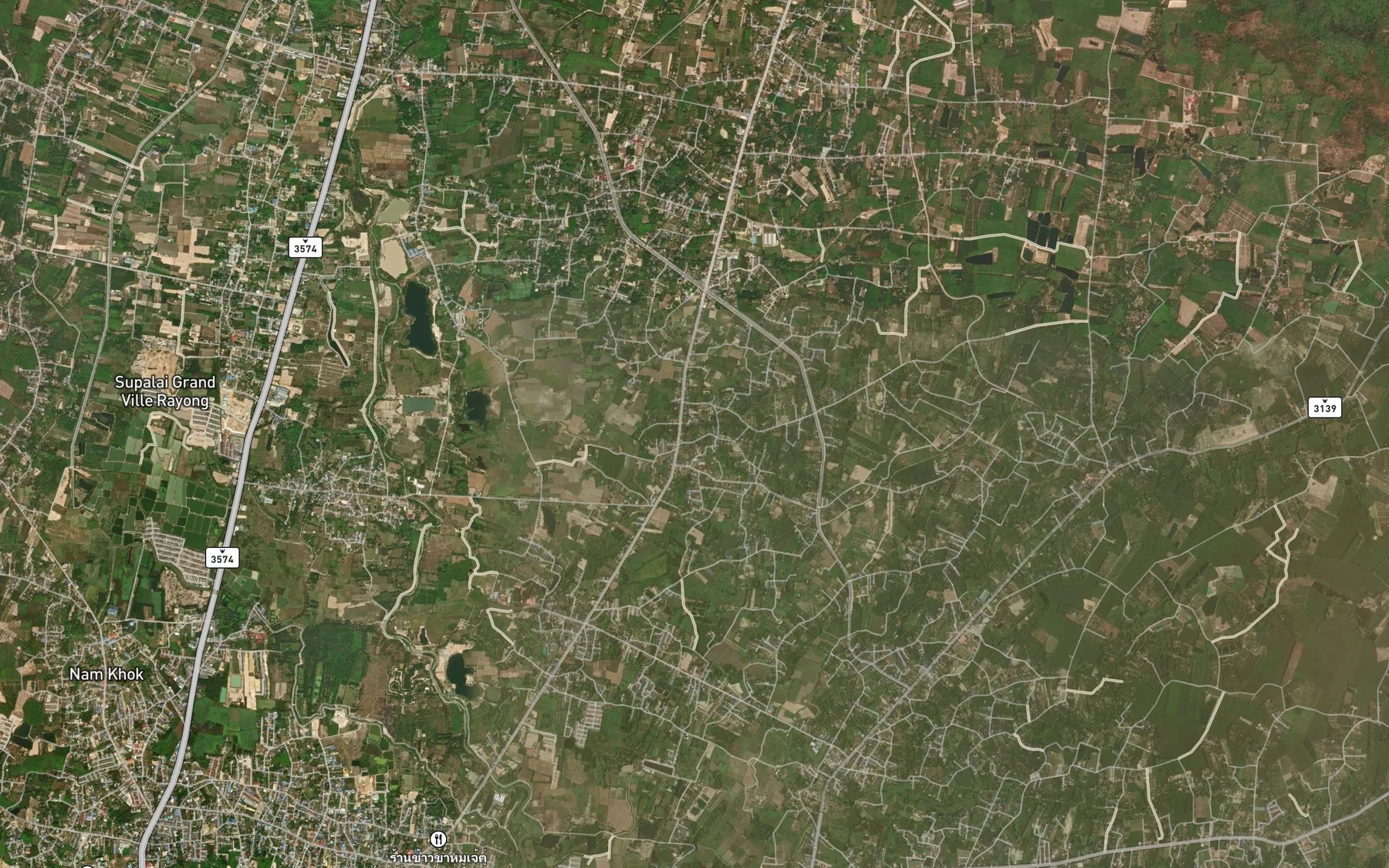 Satellite map of the Nong Faep