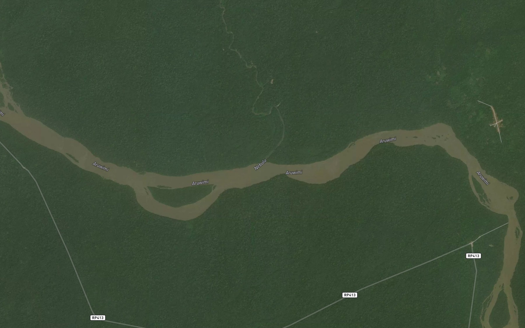Satellite map of the Nebulu