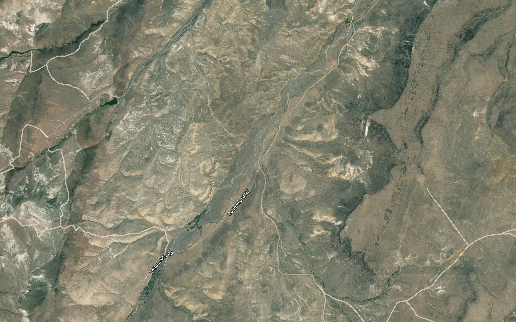 Satellite map of the Sixteenmile Creek