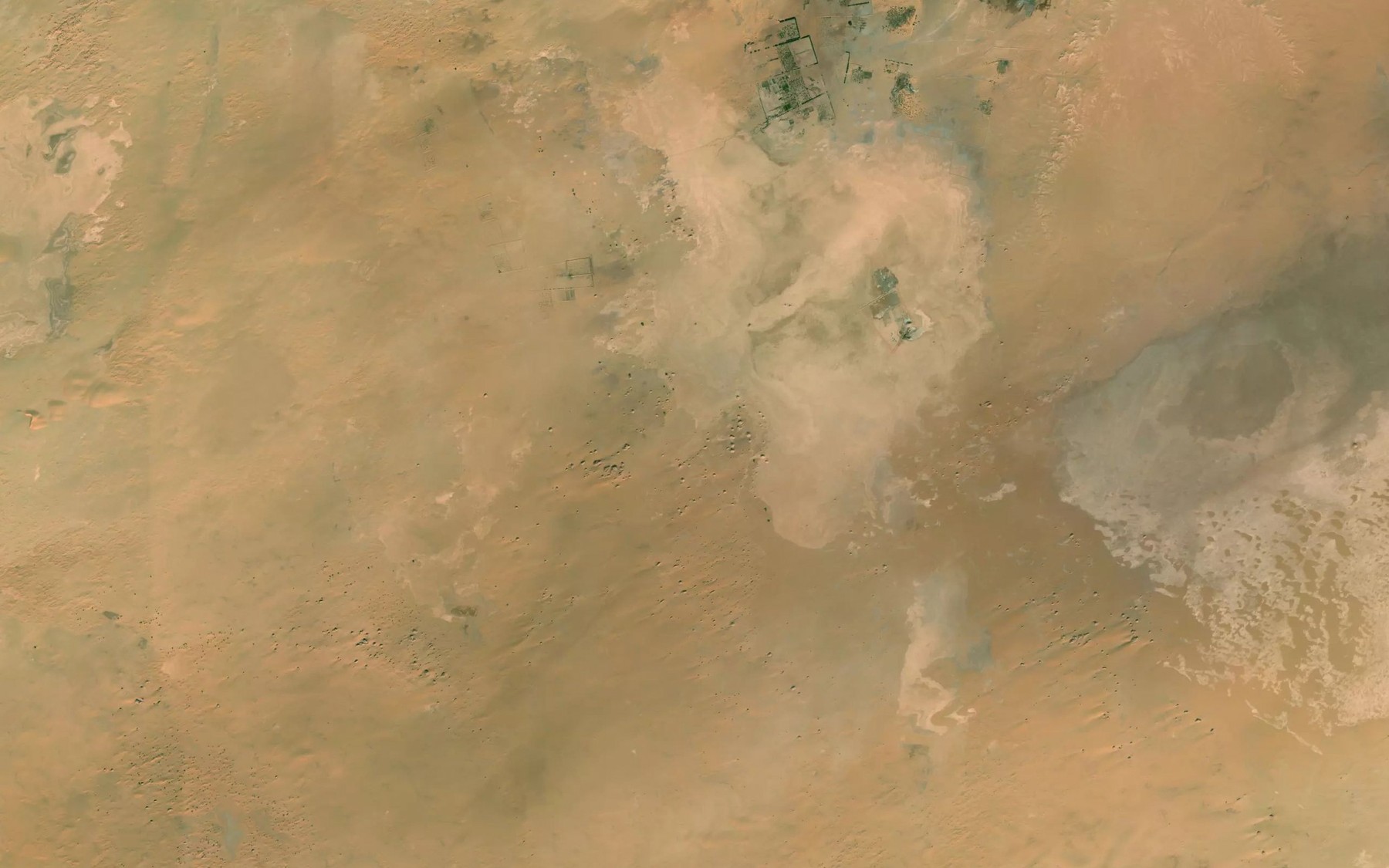 Satellite map of the 'Ain el Hamir