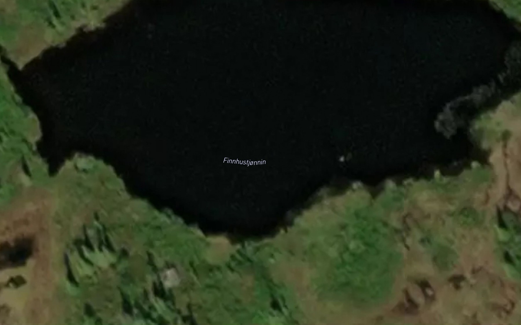 Satellite map of the Finnhustjonnin