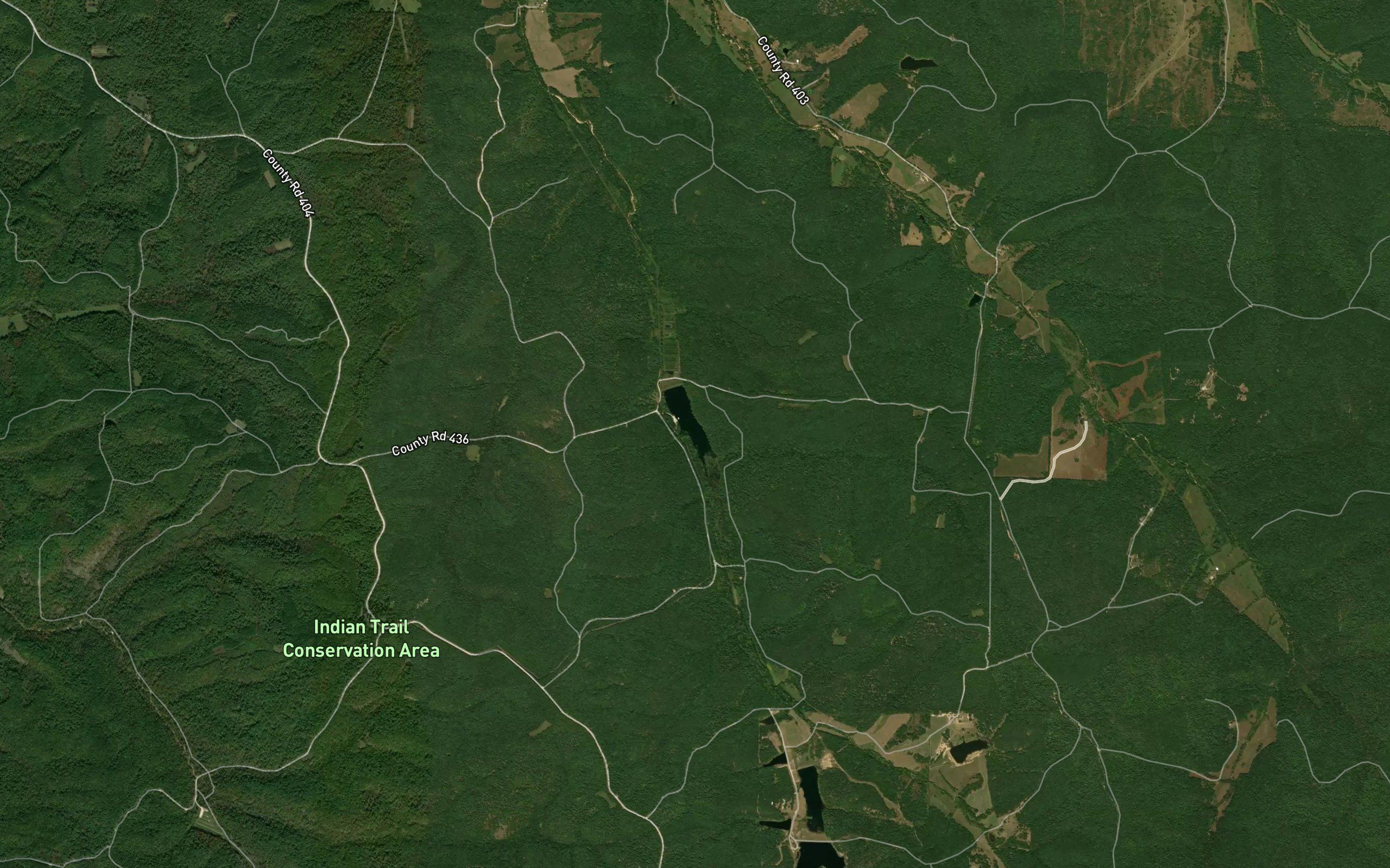 Indian Trail State Forest Lake