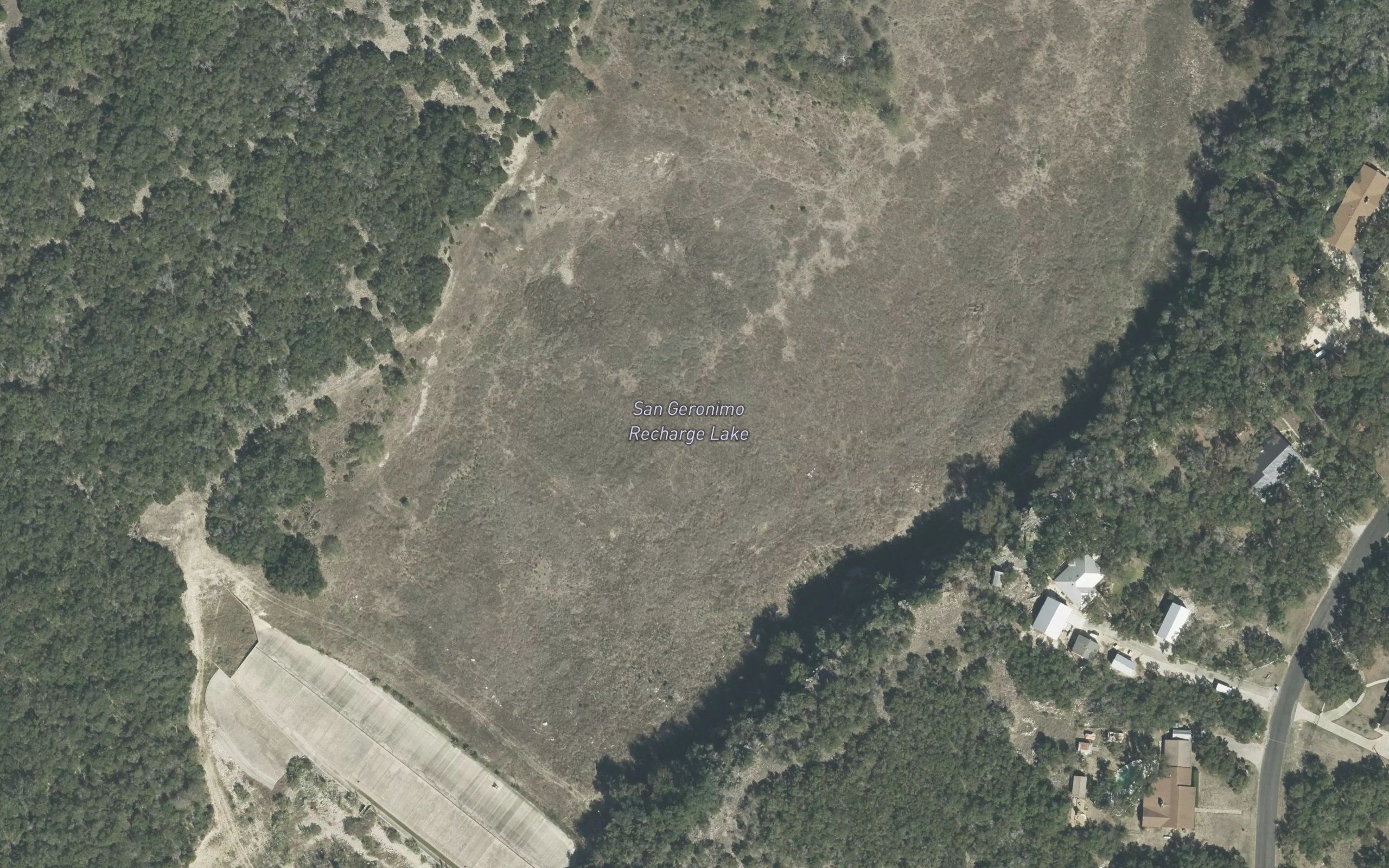 San Geronimo Recharge Lake