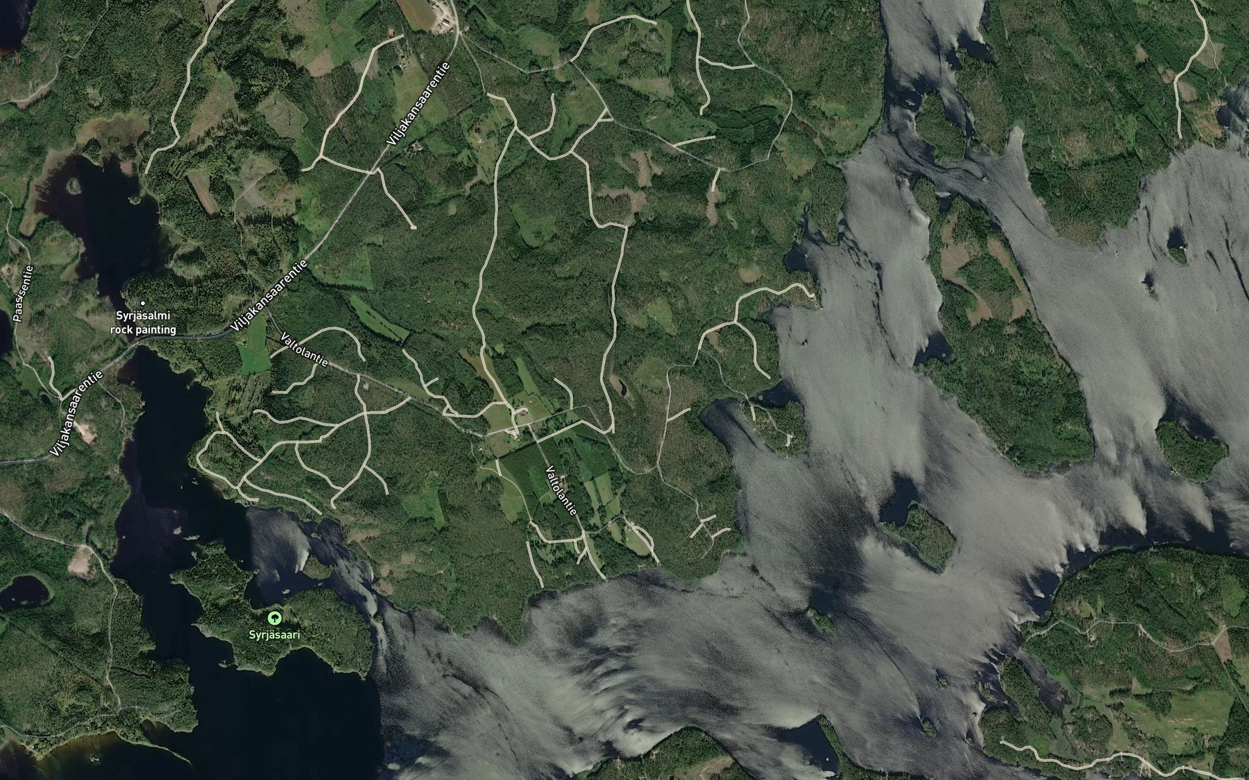 Satellite map of the Liilampi