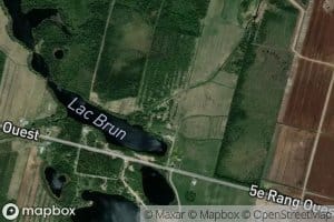 Decharge du Lac Brun