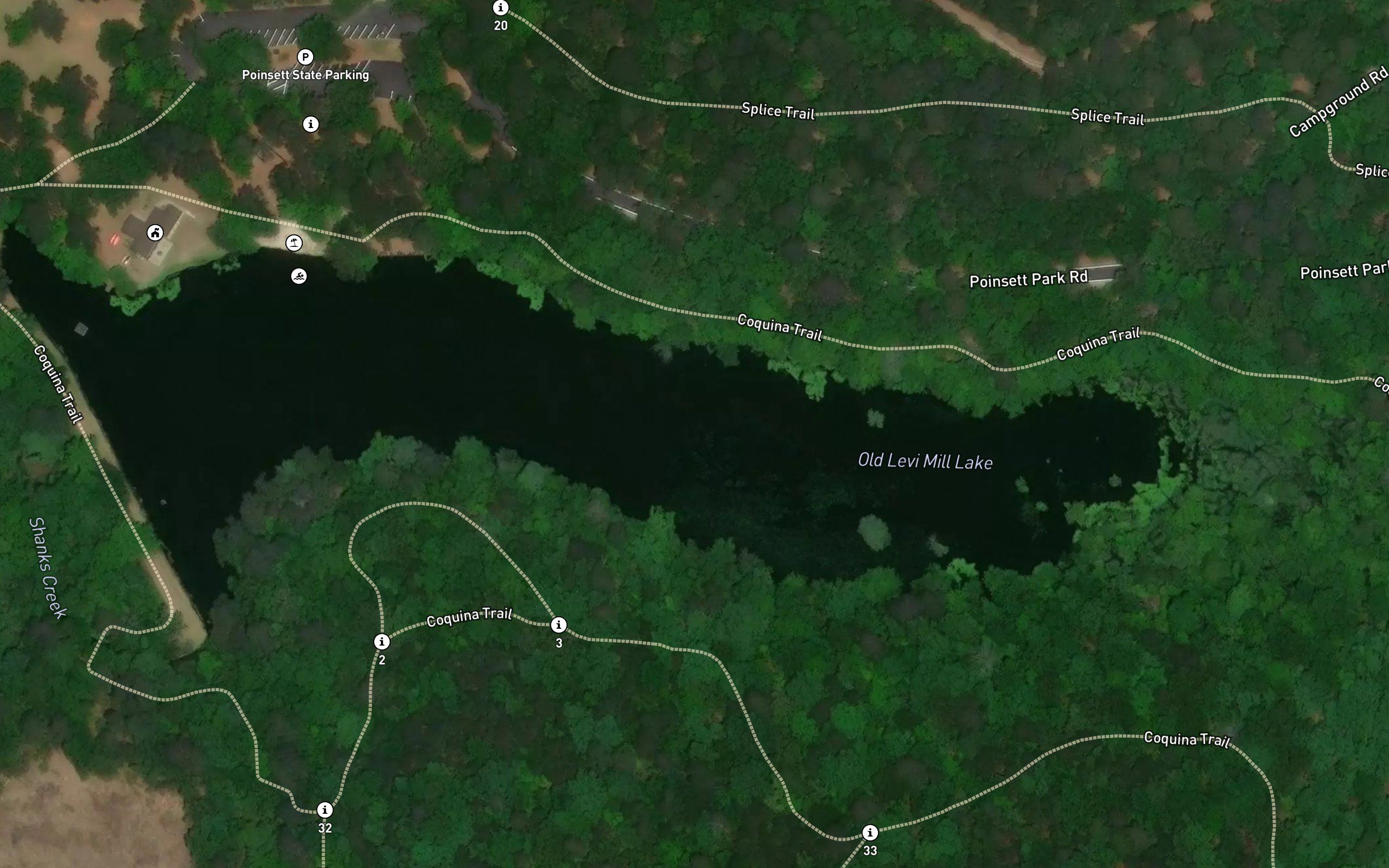 Poinsett Park Lake