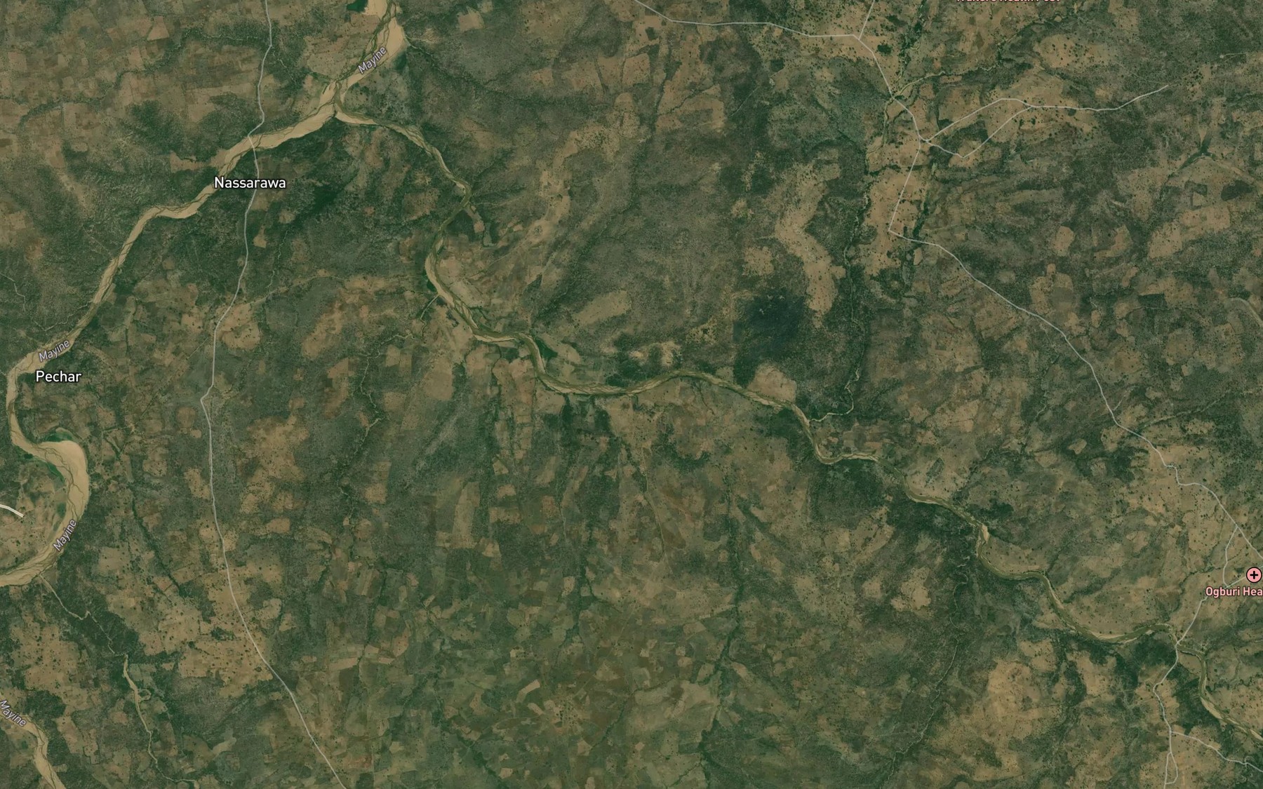 Satellite map of the Fueloyi