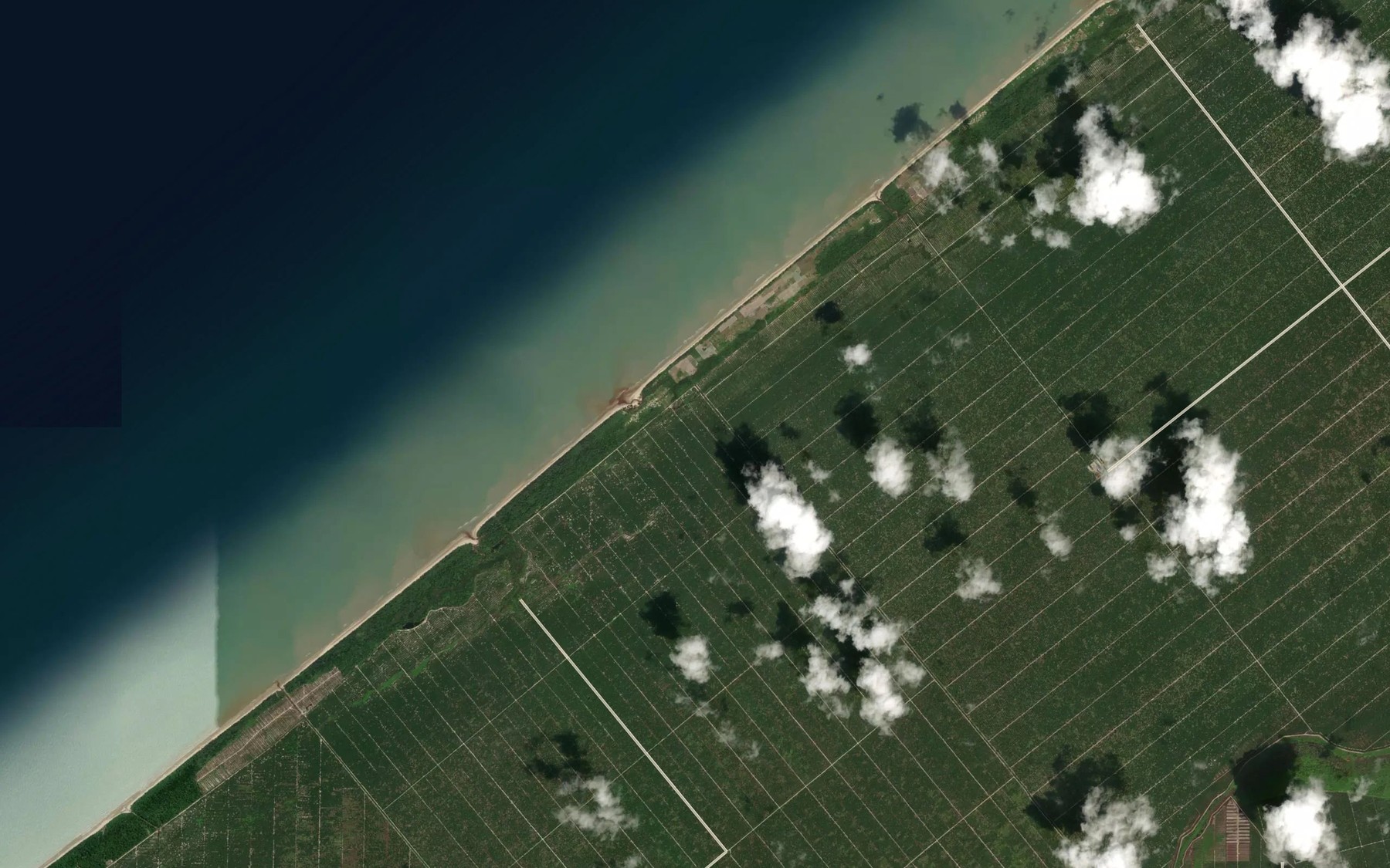 Satellite map of the Sungai Esa