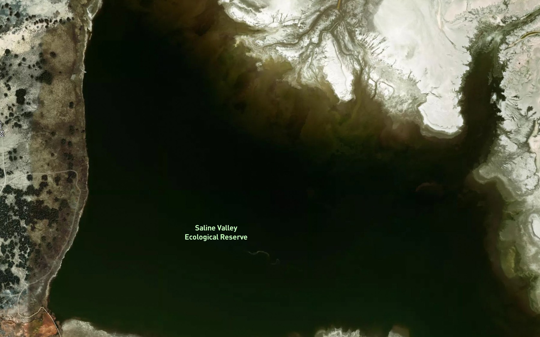 Satellite map of the Salt Lake