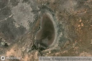 Satellite map of the Kerkeri Lake