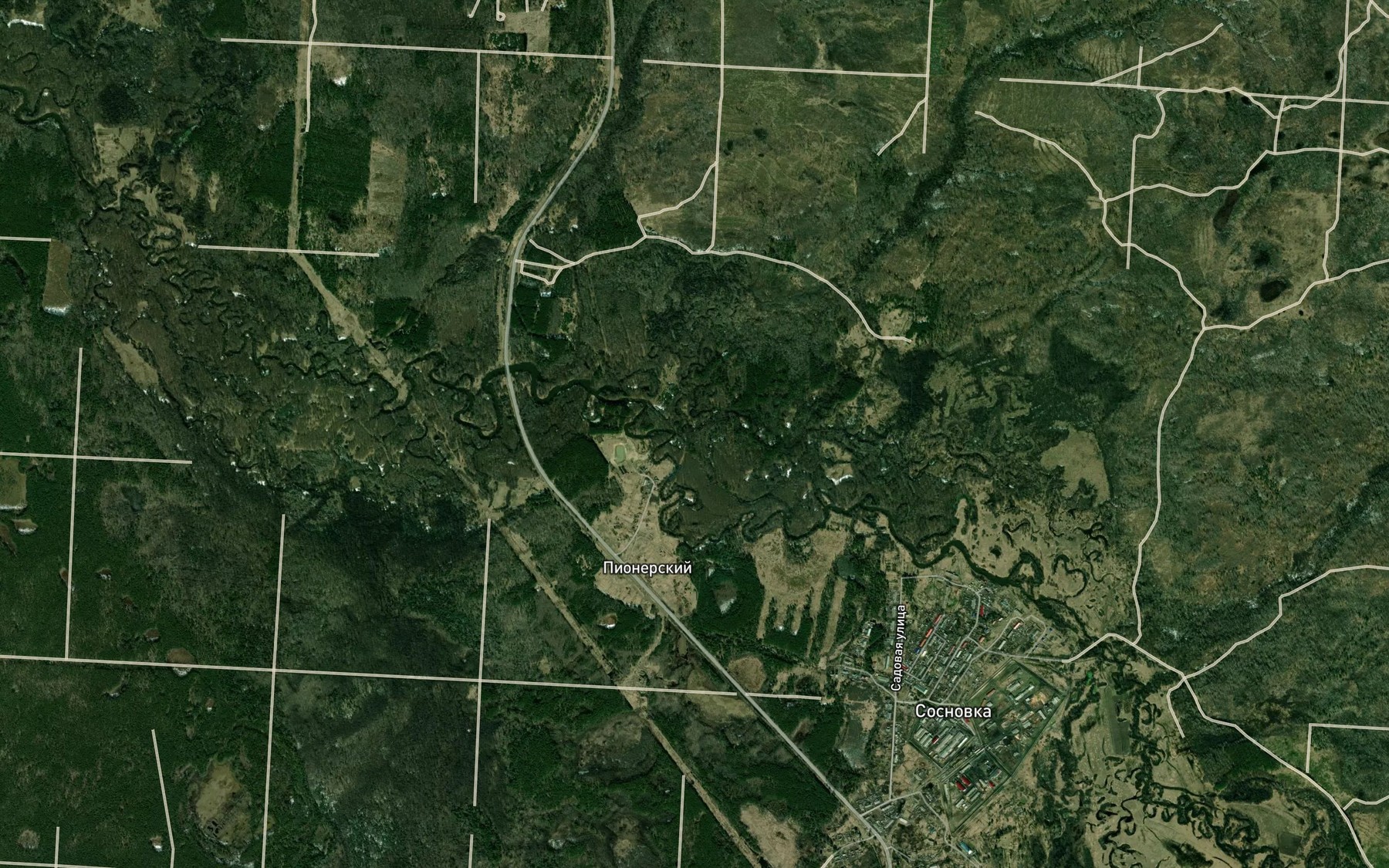 Satellite map of the Gorodok