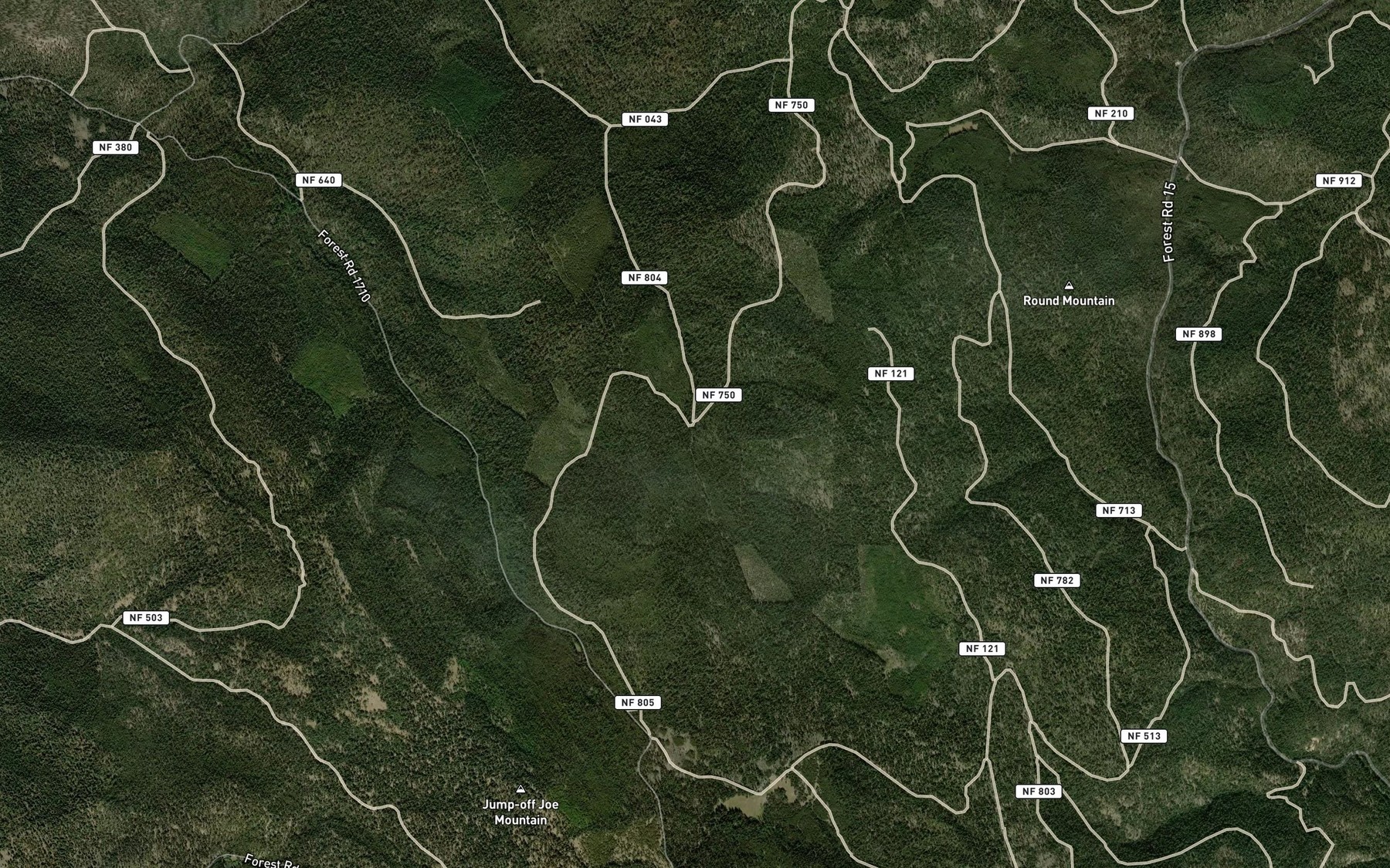 Satellite map of the Cold Spring