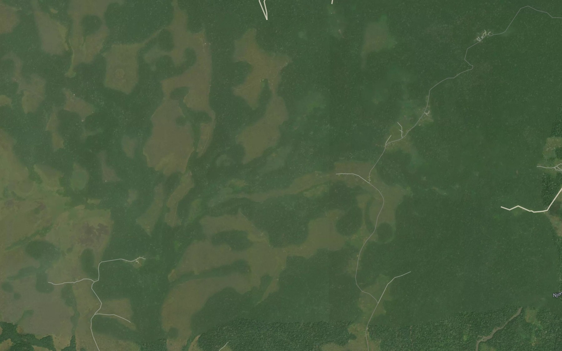 Satellite map of the Monio Monsougo