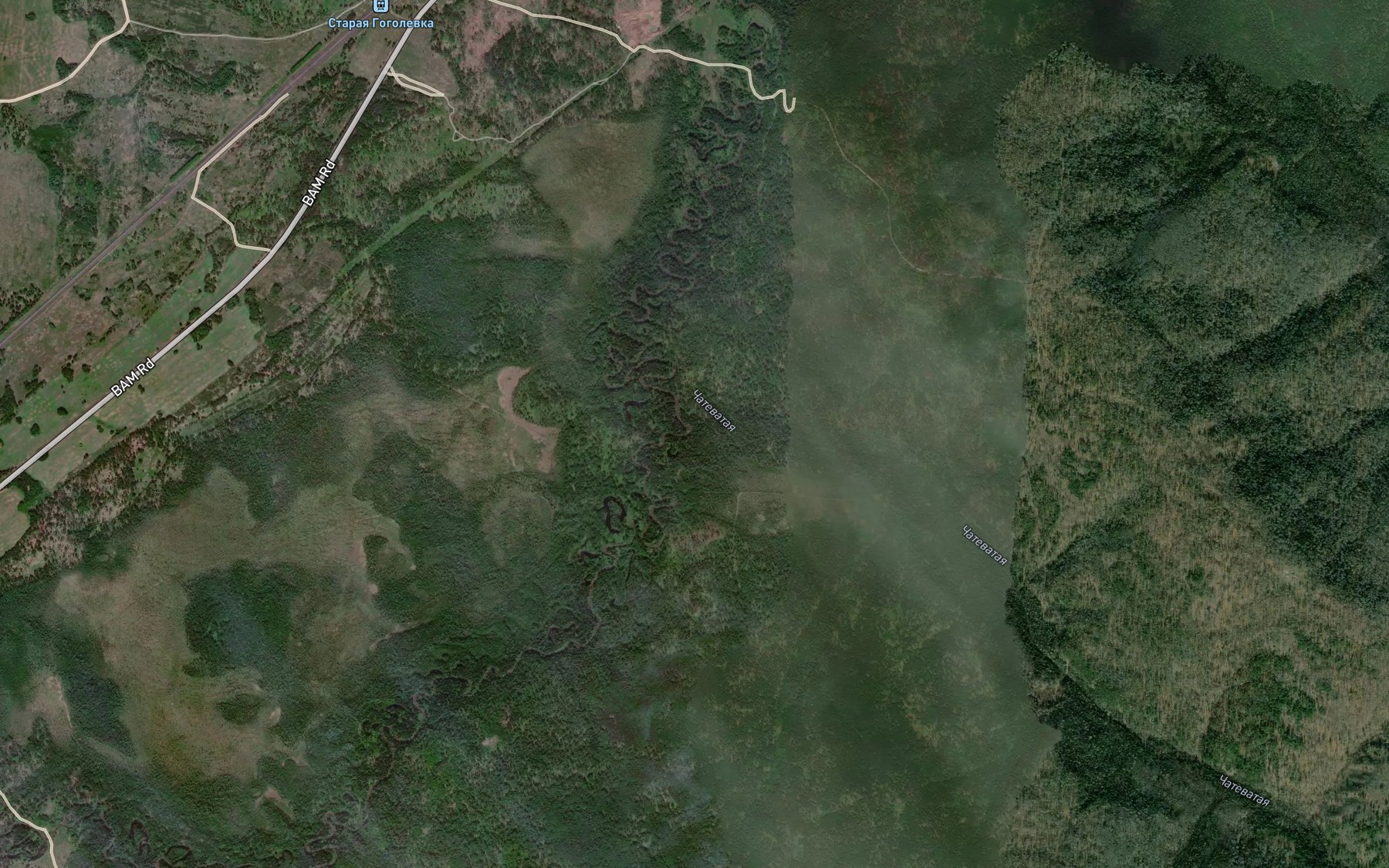Satellite map of the Chatevataya