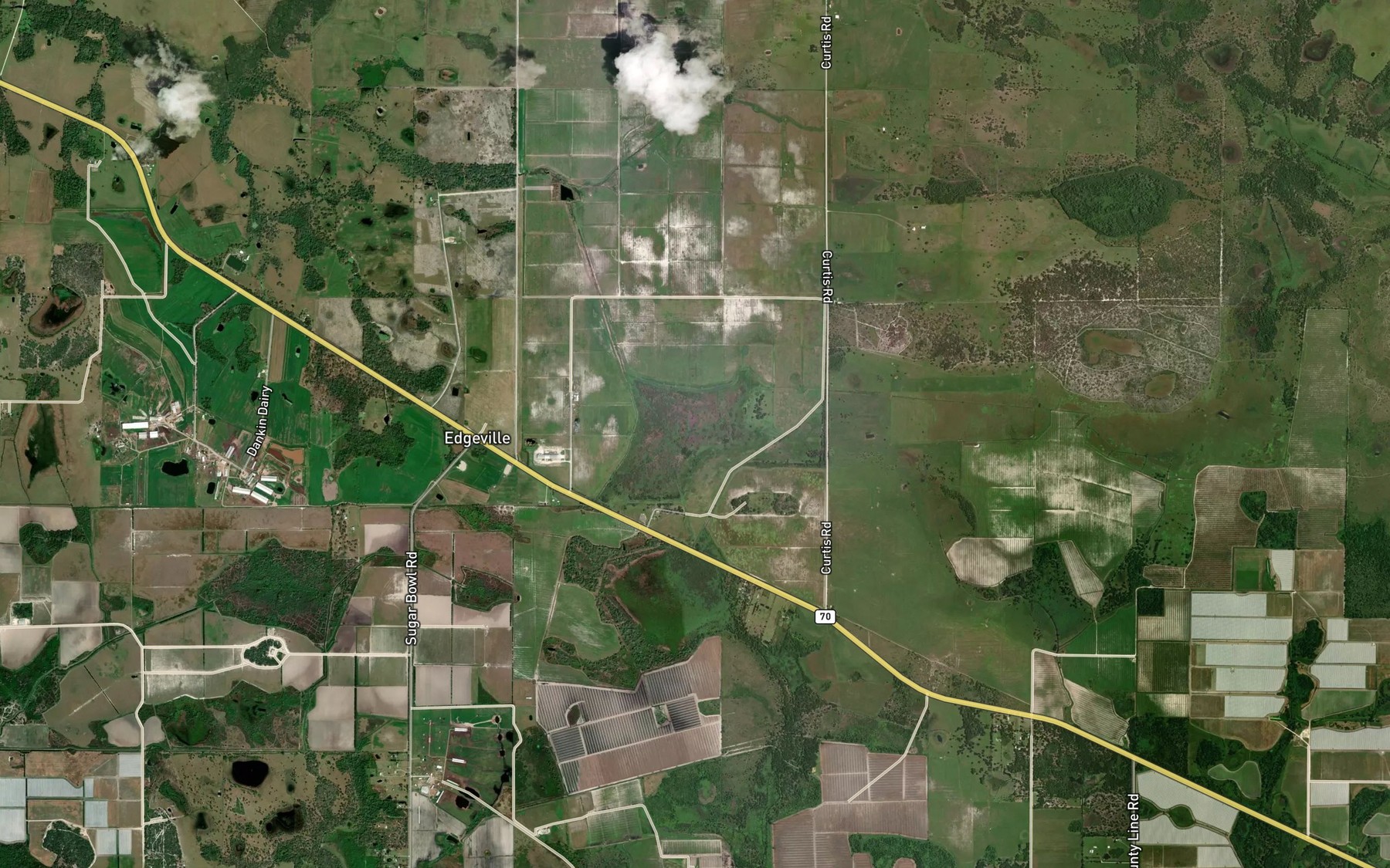 Satellite map of the Coffee Pond