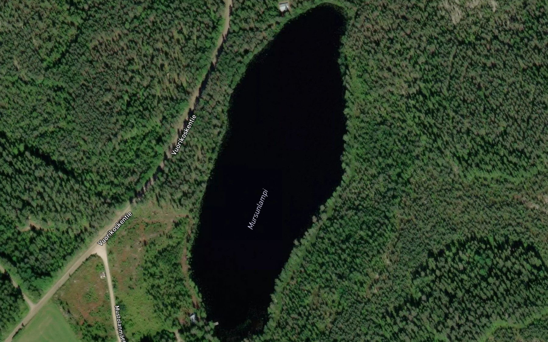 Satellite map of the Mursunlampi