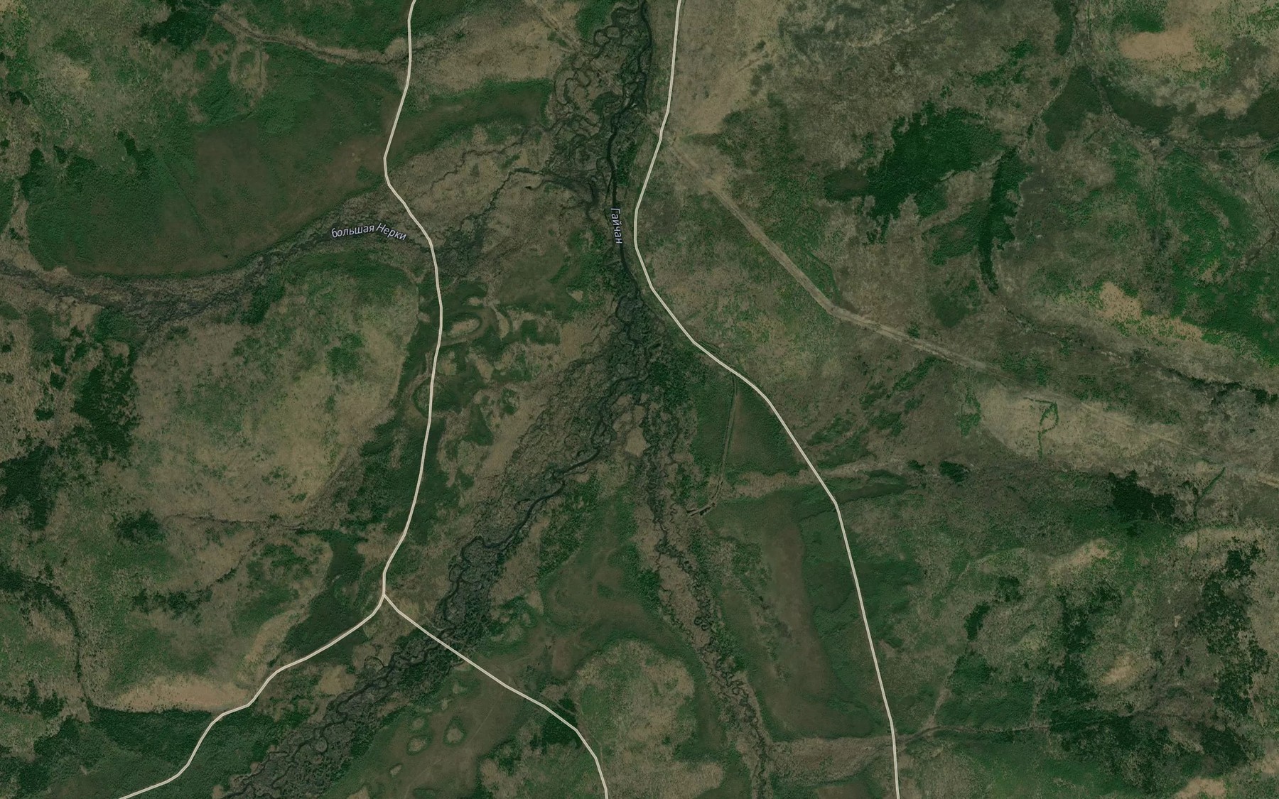 Satellite map of the Niroma