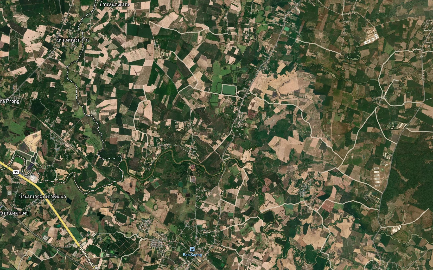 Satellite map of the Nong Khlong Phan Phai