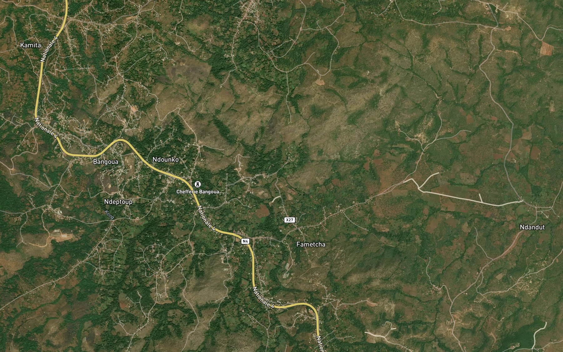 Satellite map of the Tokehou