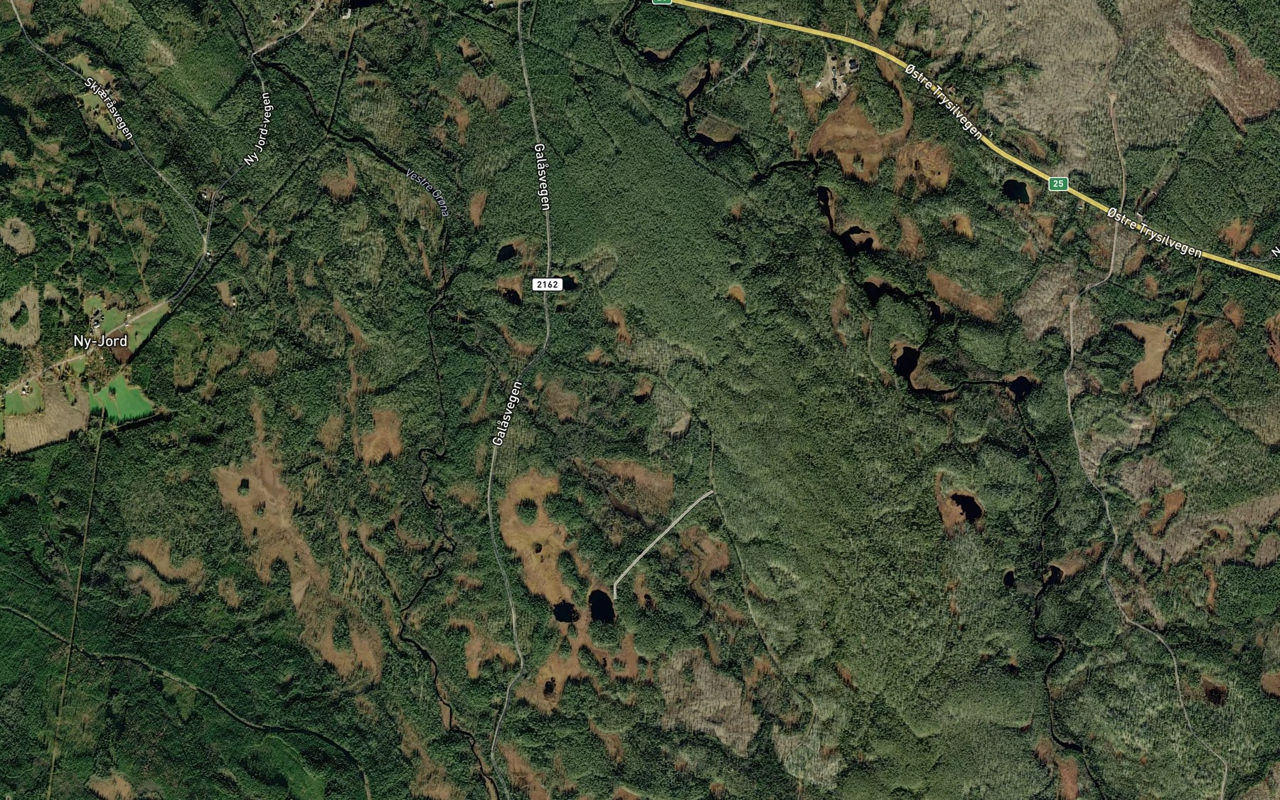 Satellite map of the Gorrtjonna
