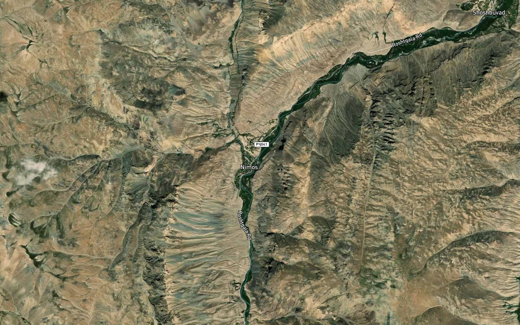Satellite map of the Nimos