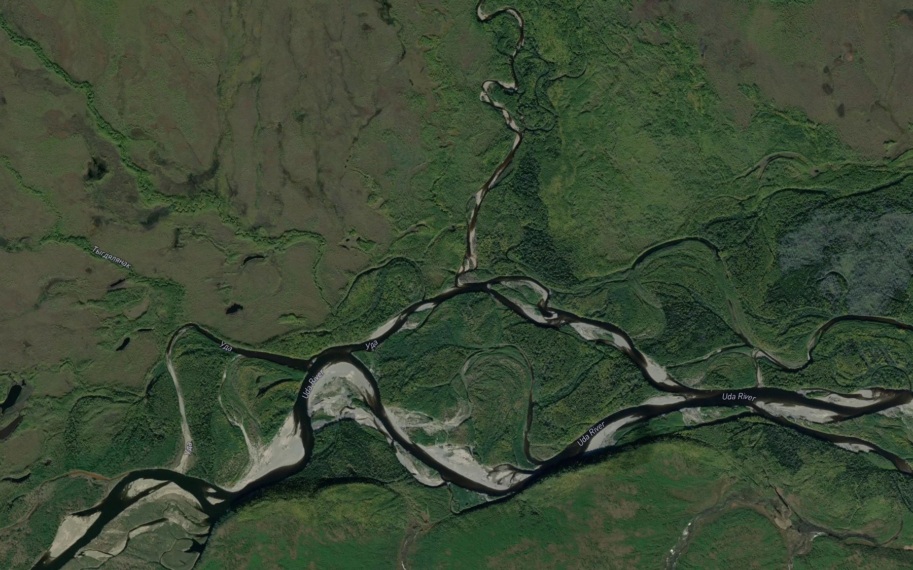 Satellite map of the Tonongdo