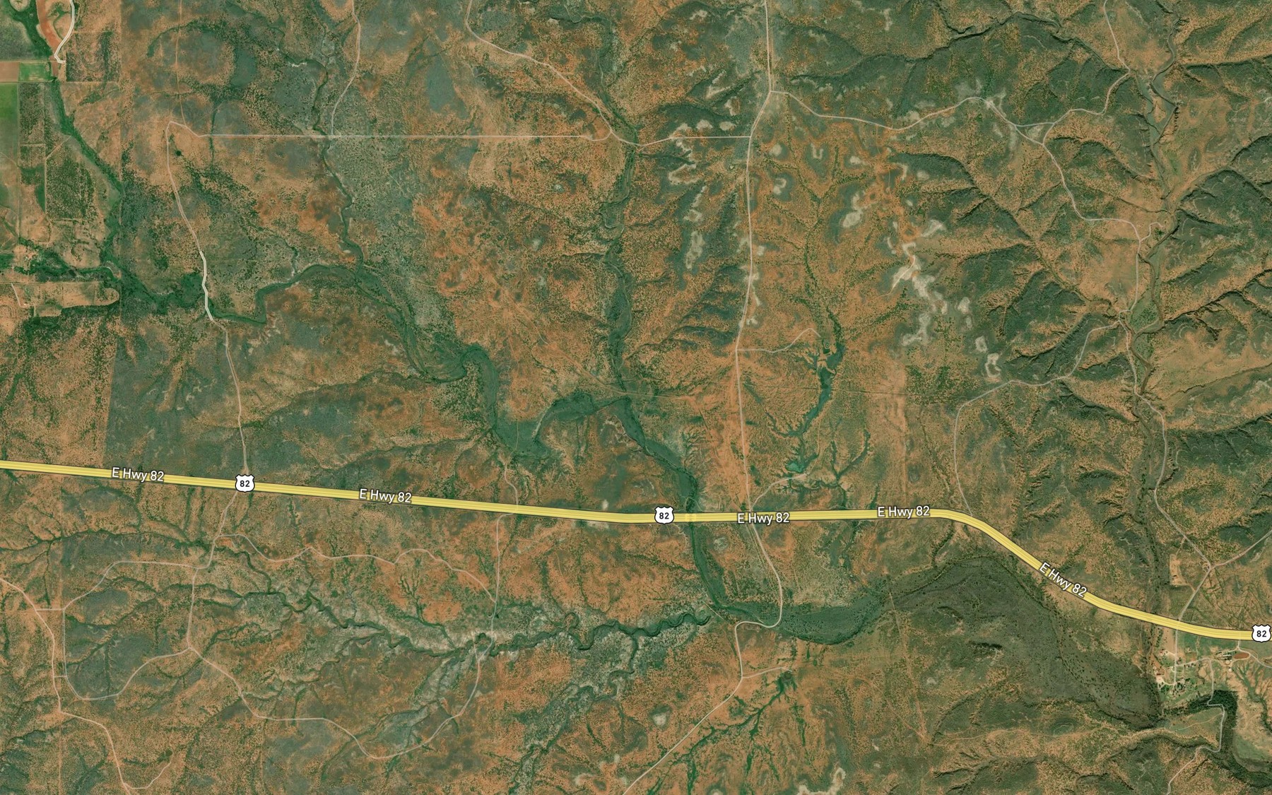 Satellite map of the Geneva Fork