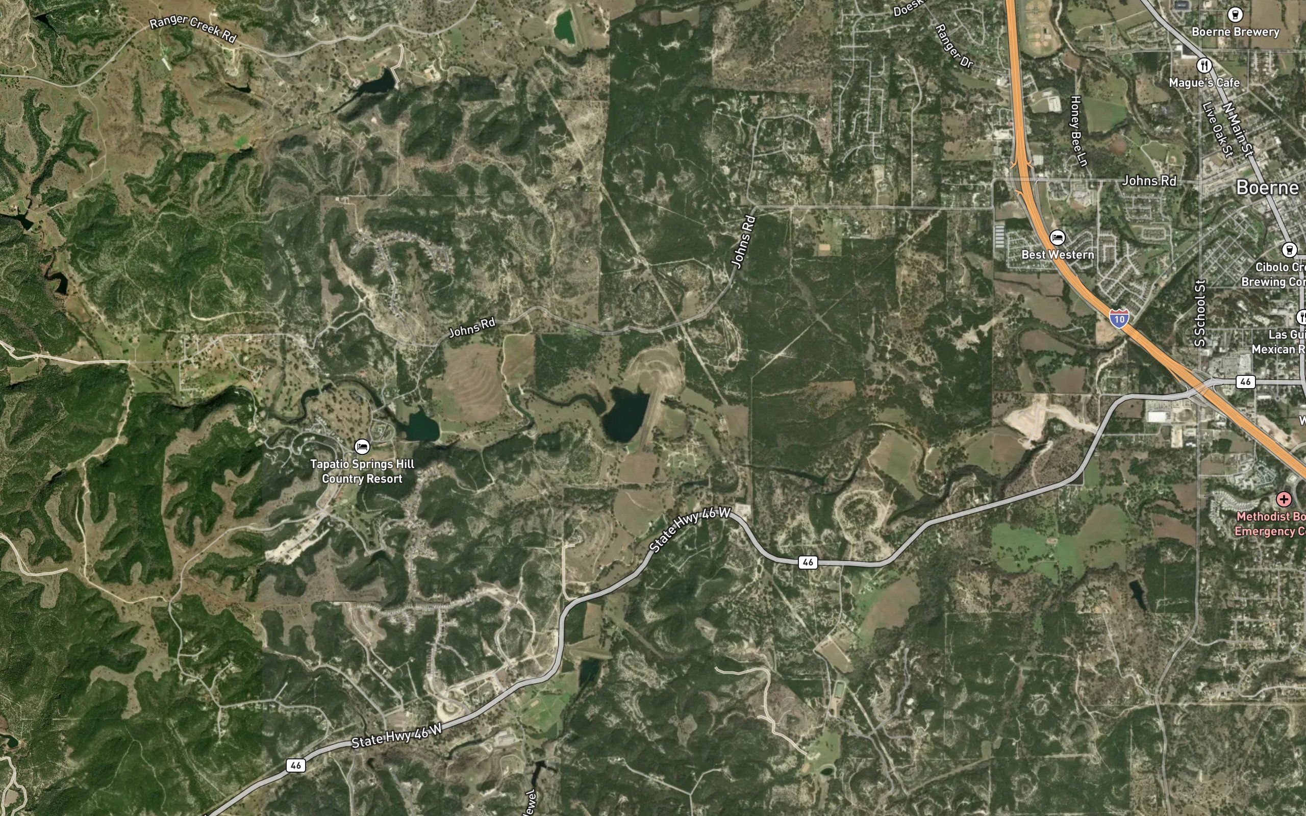 Soil Conservation Service Site 3 Reservoir