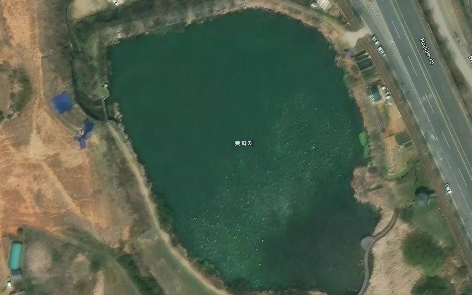 Satellite map of the Bonghakje