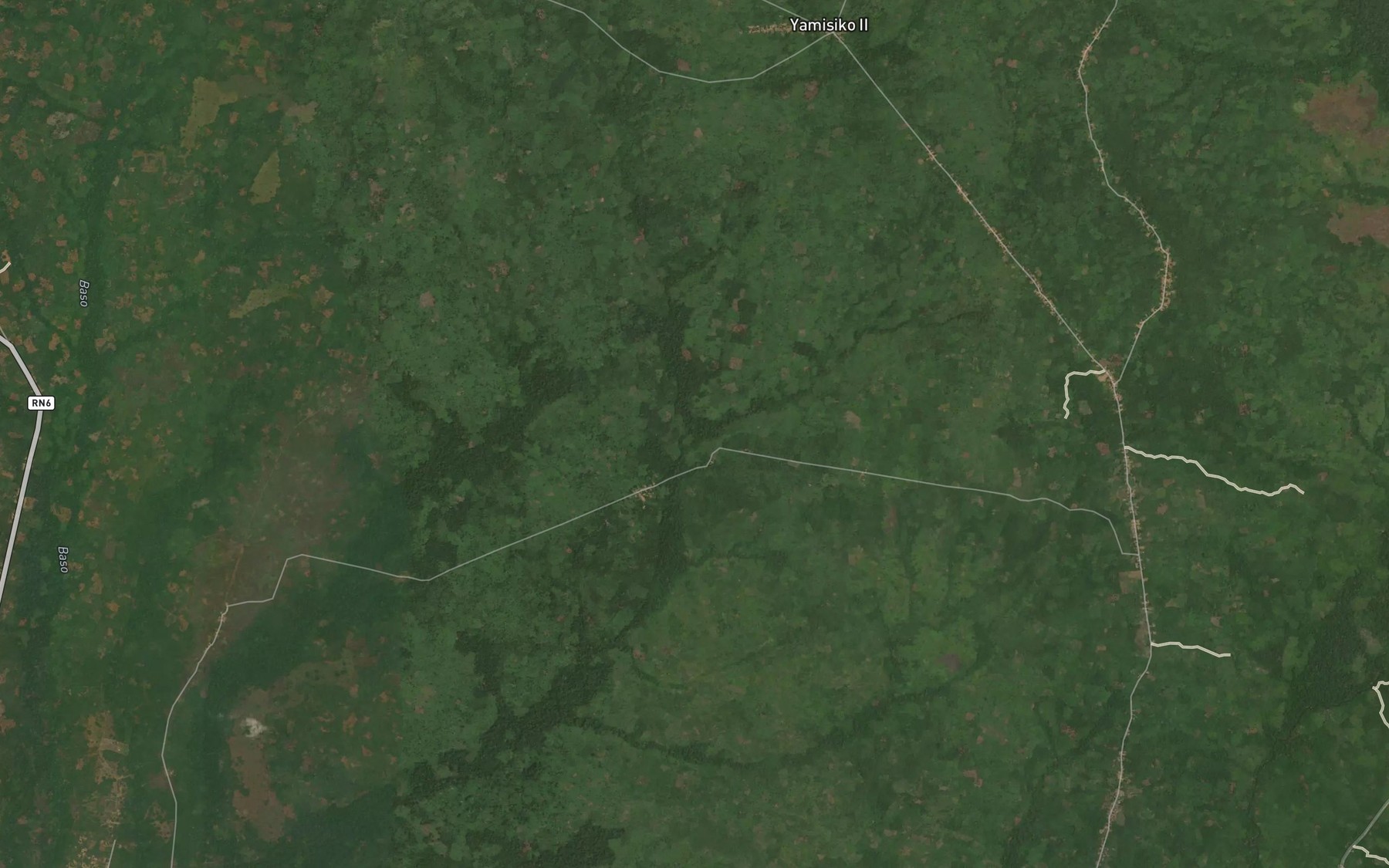 Satellite map of the Likambia