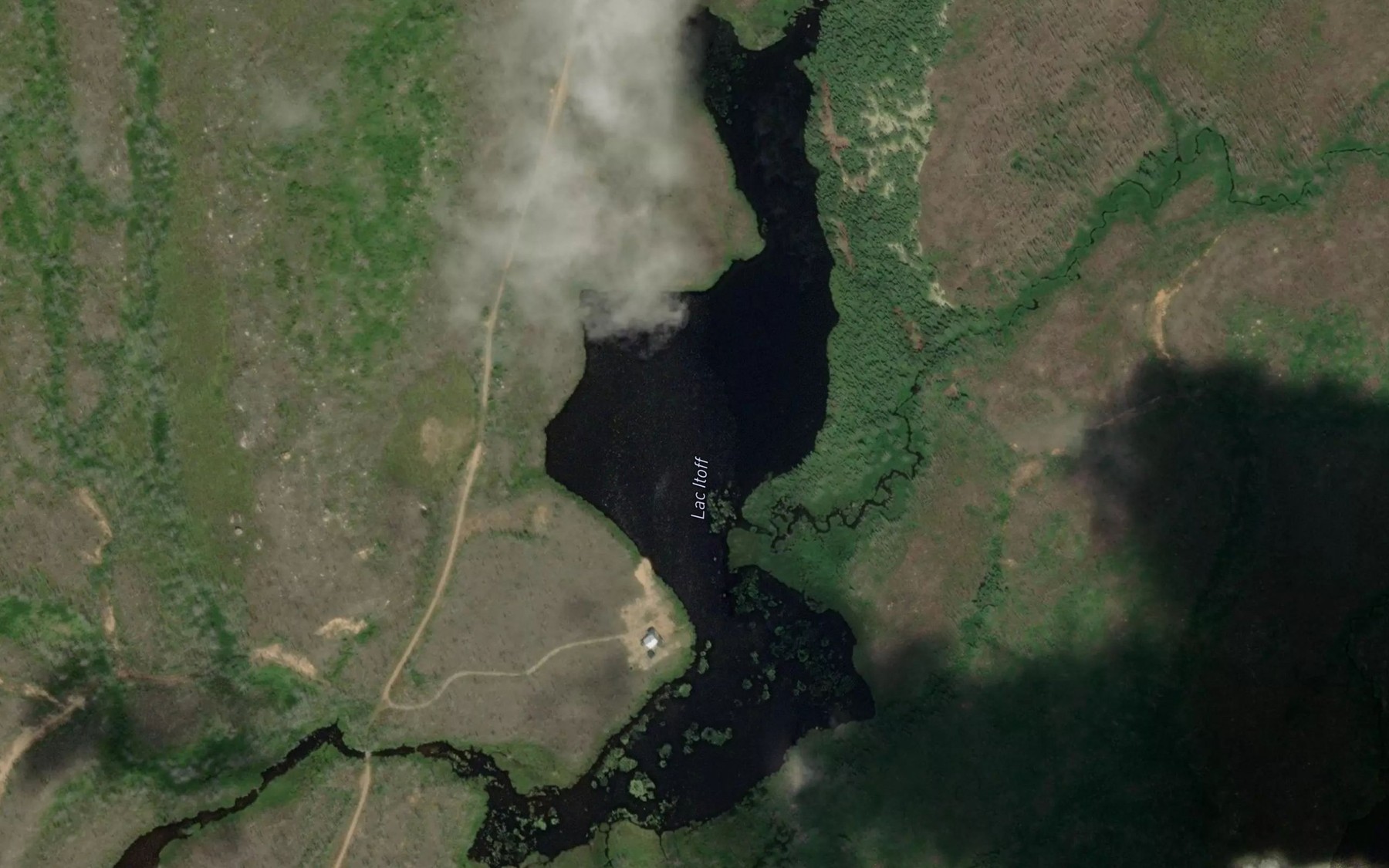 Satellite map of the Lac Itoff