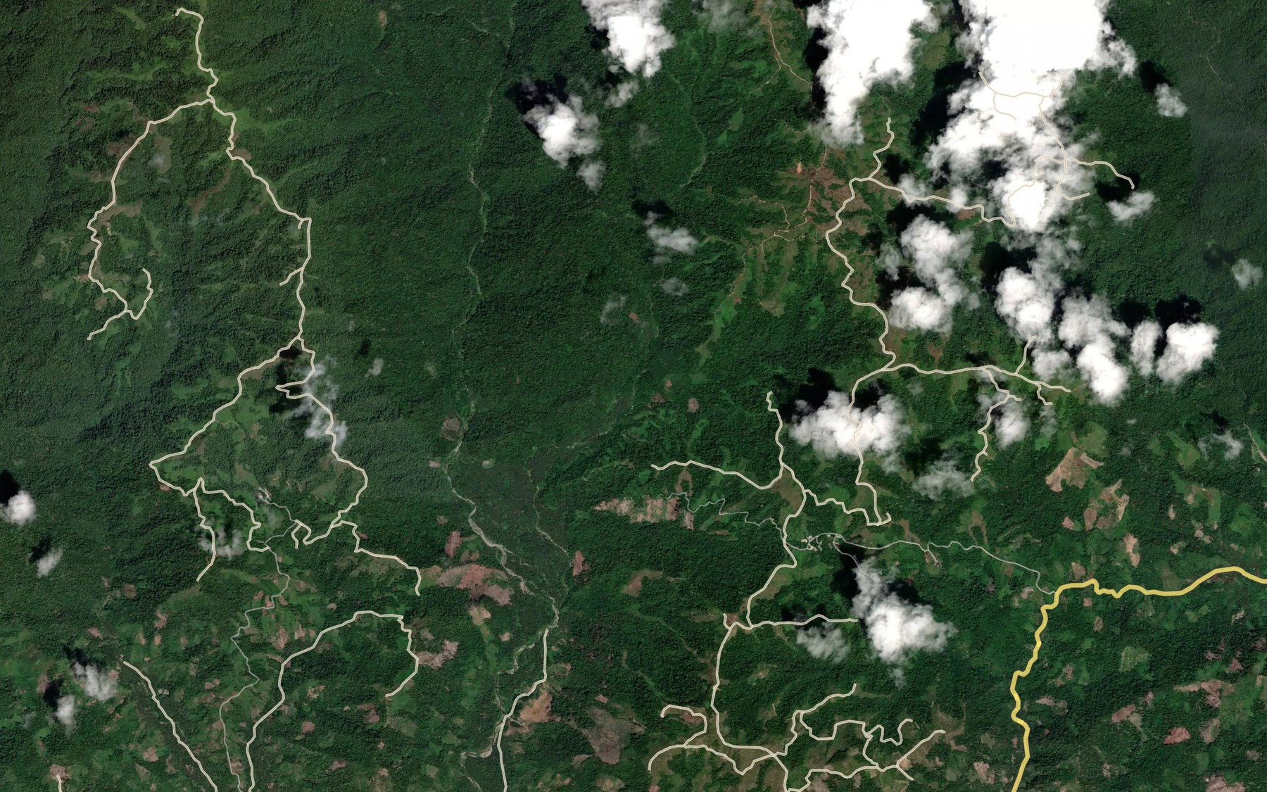 Satellite map of the Tapa Mamaan