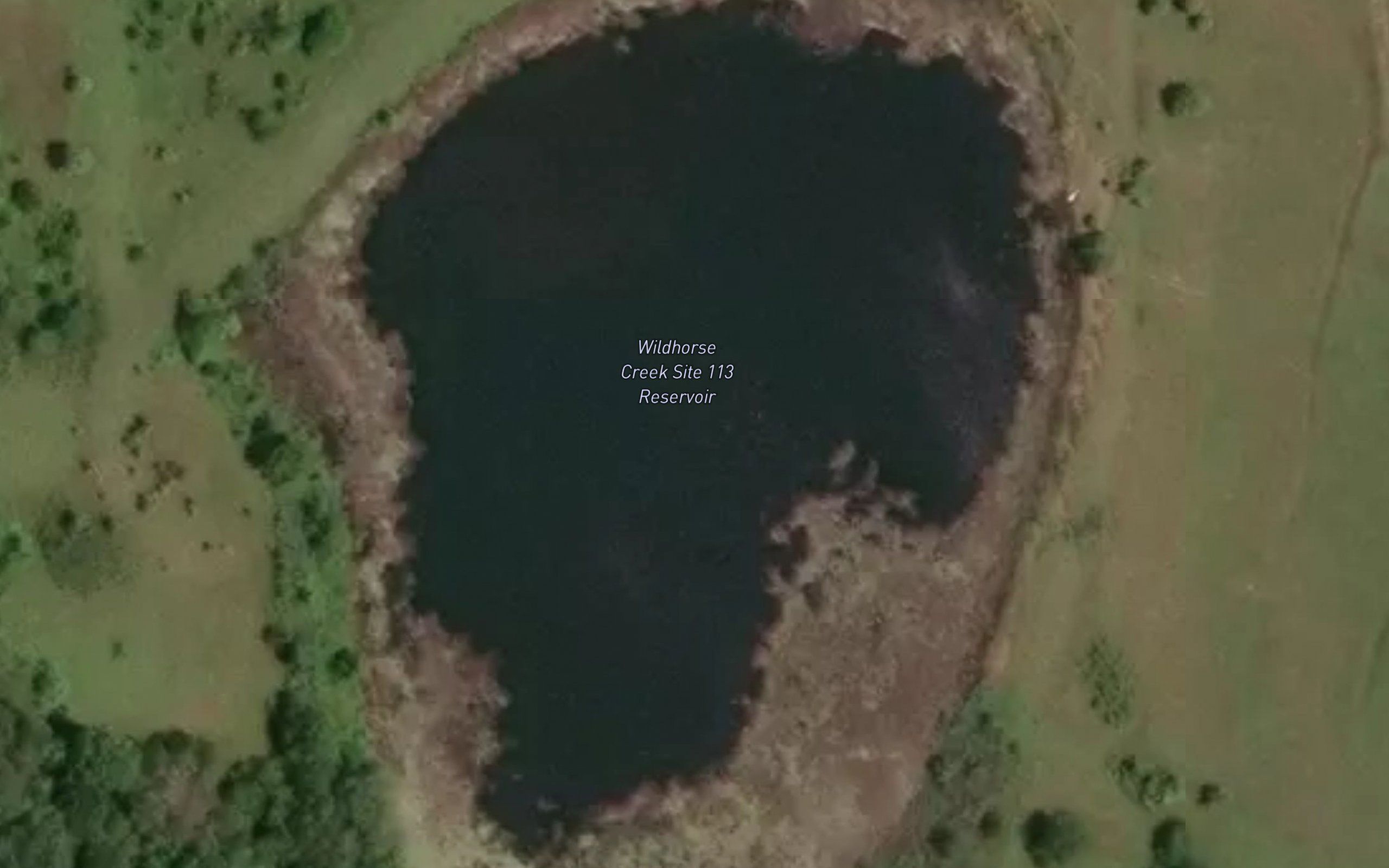 Wildhorse Creek Site 113 Reservoir
