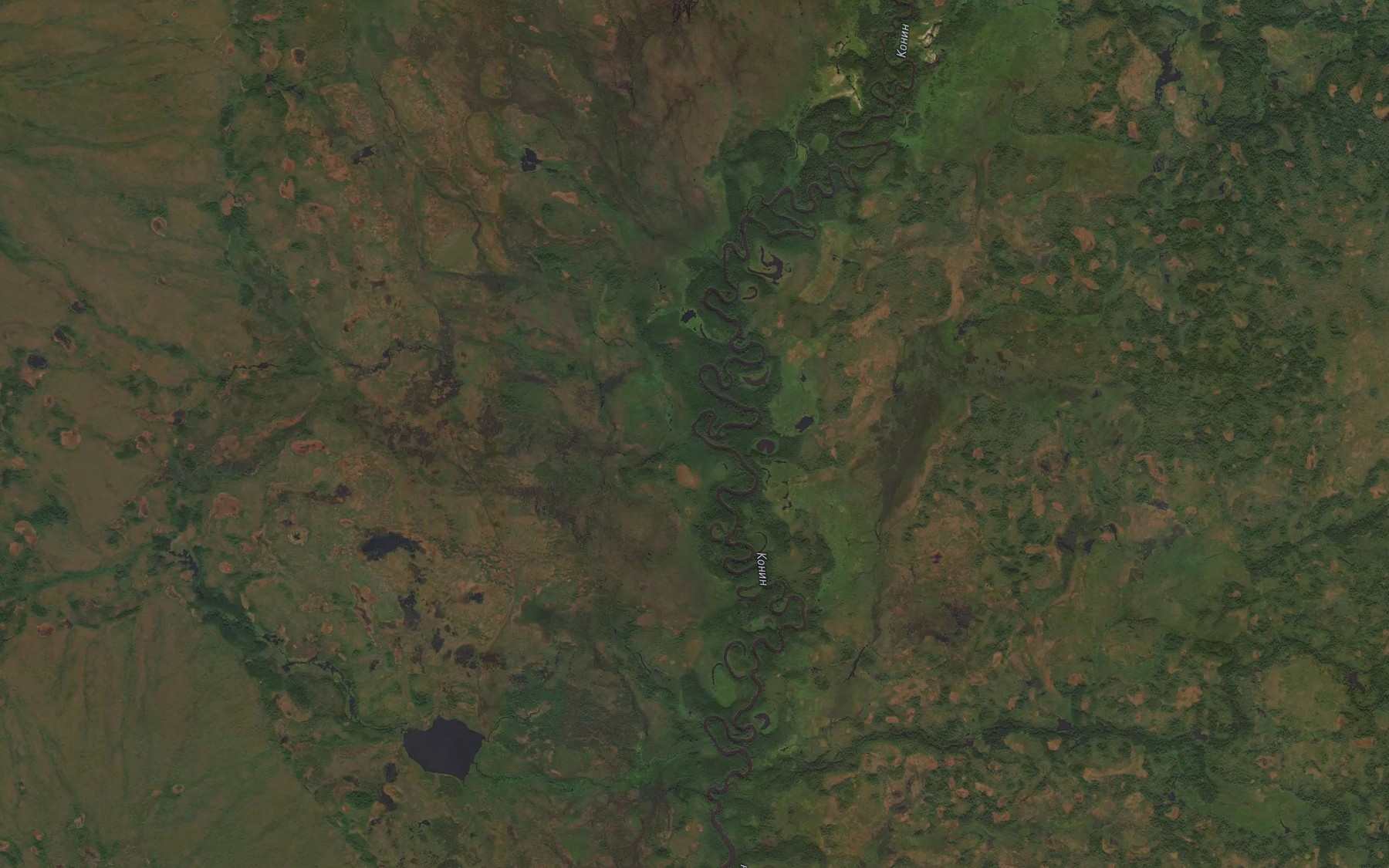 Satellite map of the Yaktan