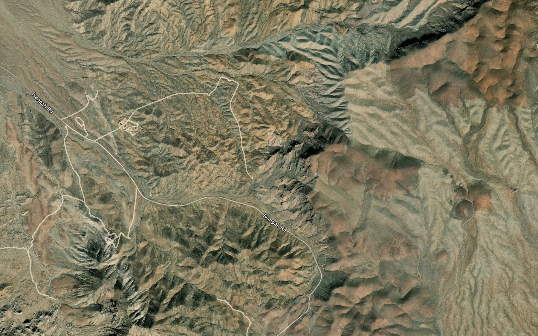 Satellite map of the Bathtub Spring