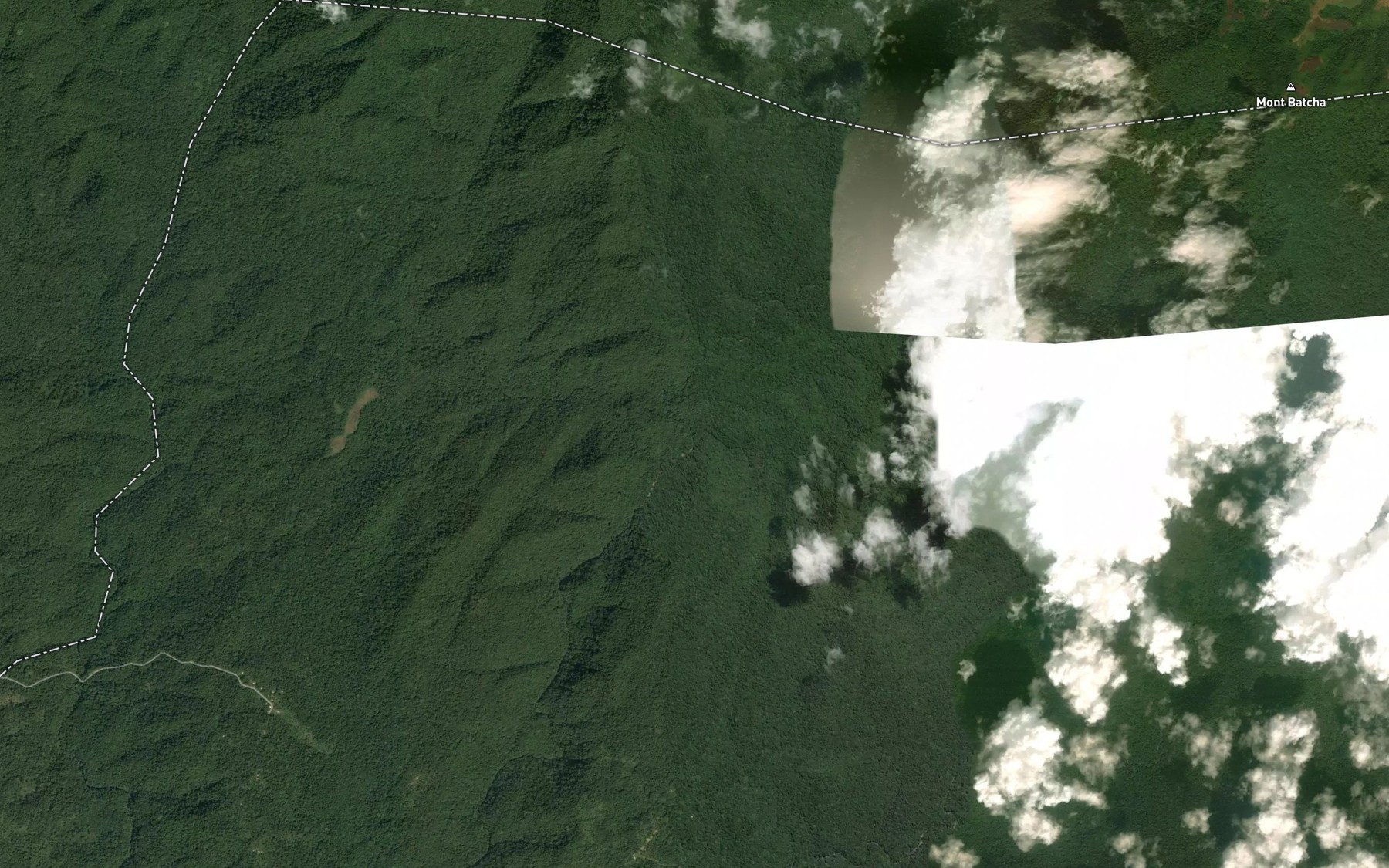Satellite map of the Fibe