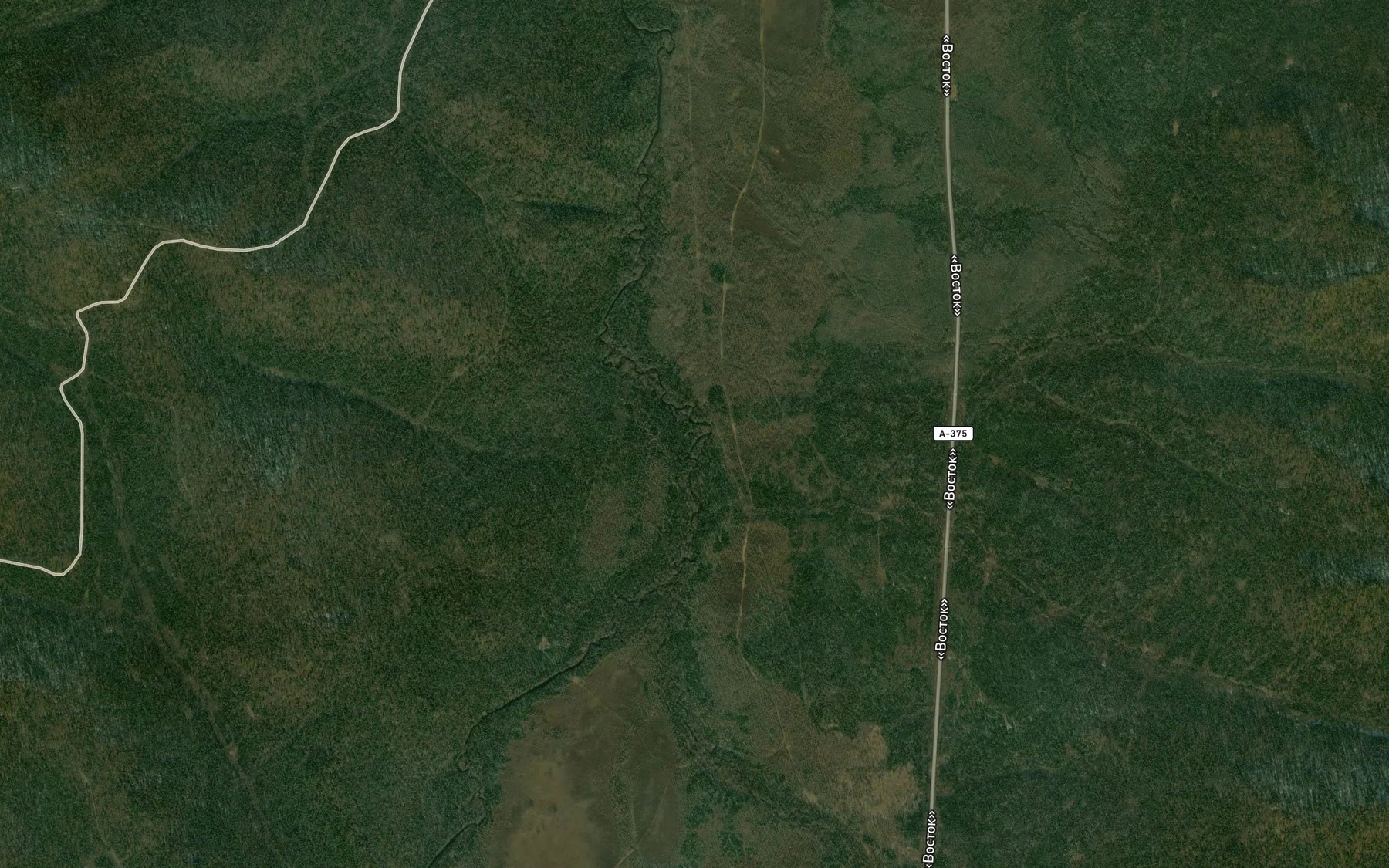 Satellite map of the Tretiy