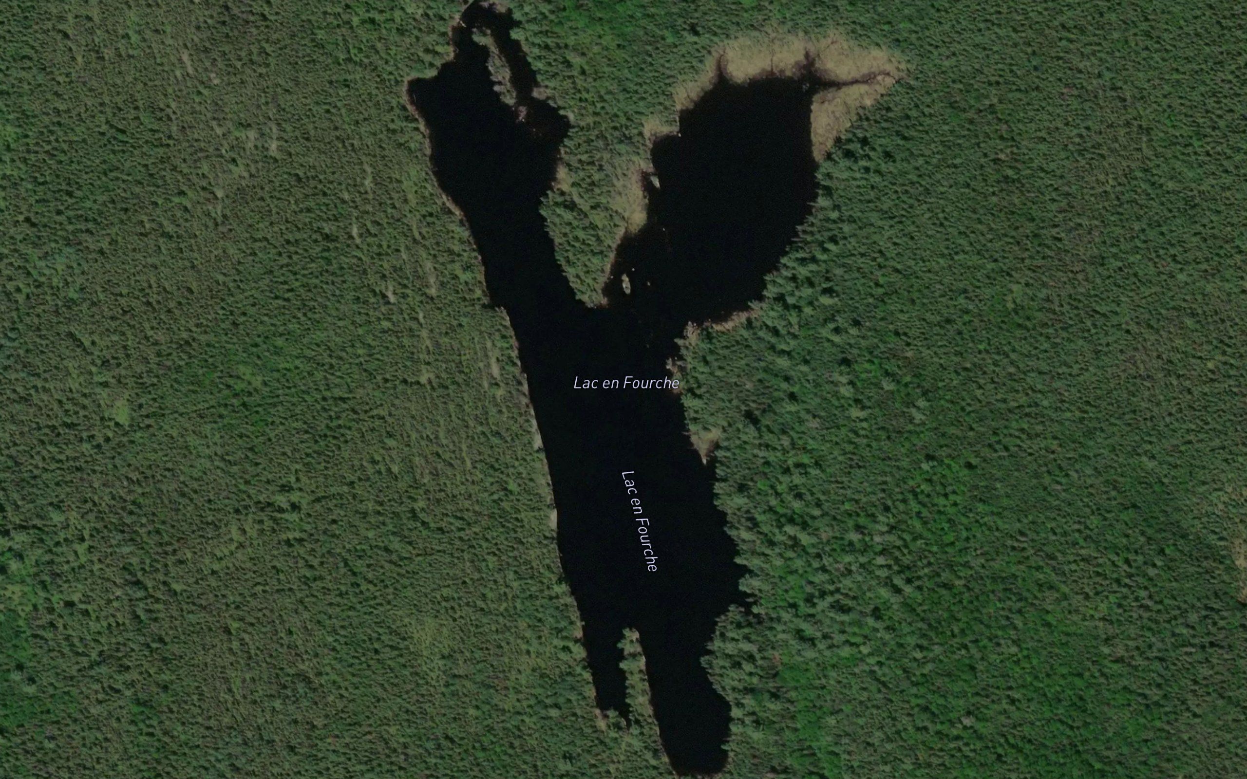 Lac en Fourche